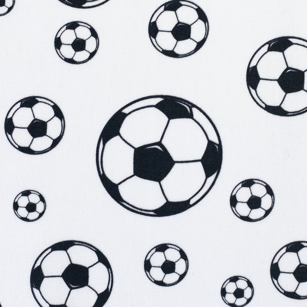 Baumwollstoff "Fussball"