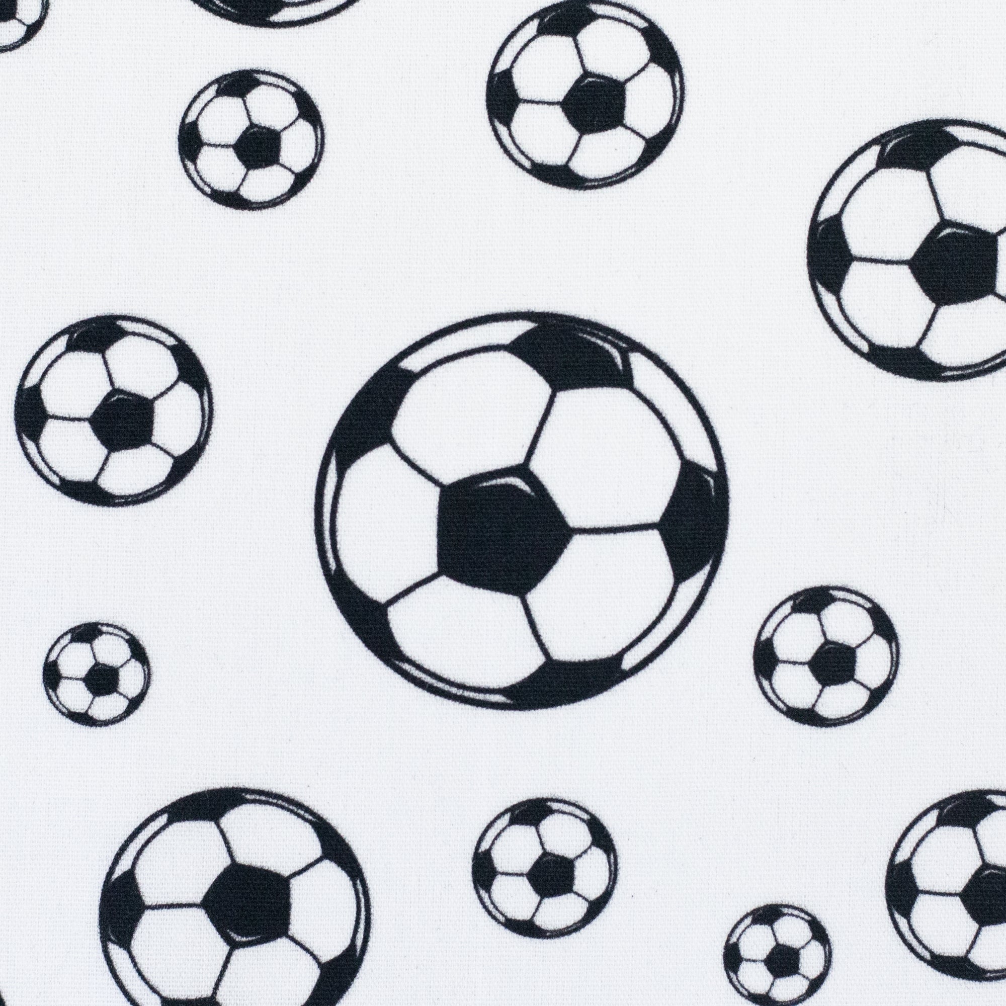 Baumwollstoff "Fussball"