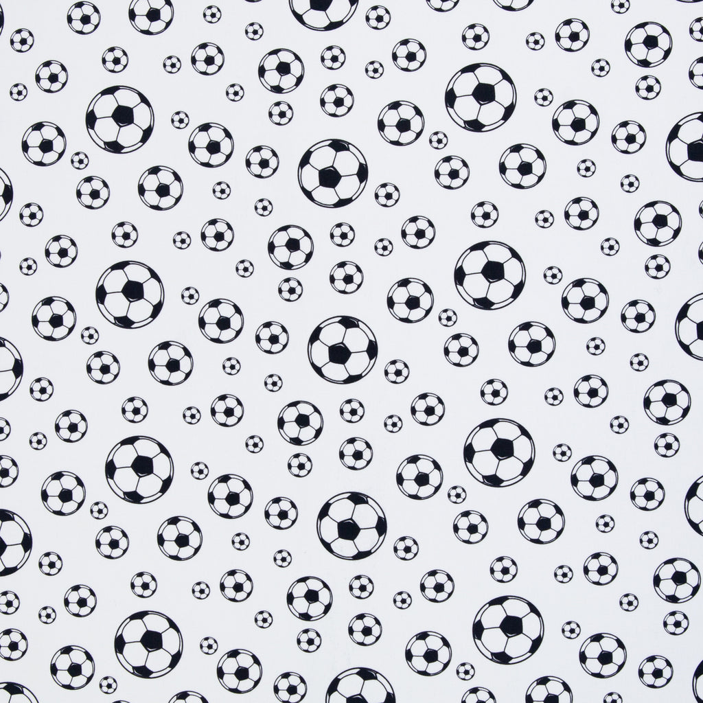 Baumwollstoff "Fussball"