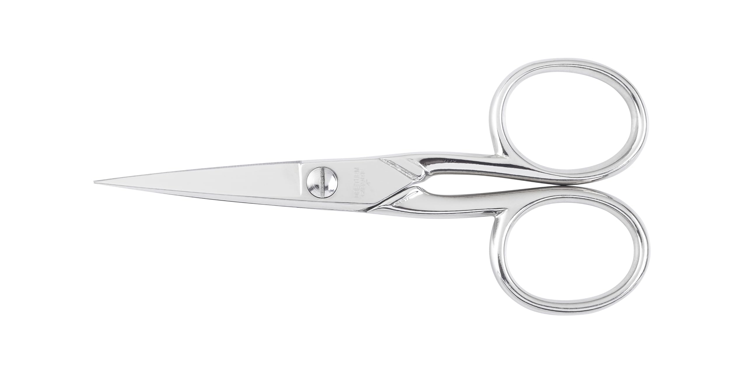 MAGAM-Stoffe Karl Weberschere starken Blättern 4 Zoll Handarbeit in Meisterqualität aus Solingen Germany (Gerade/Rund)