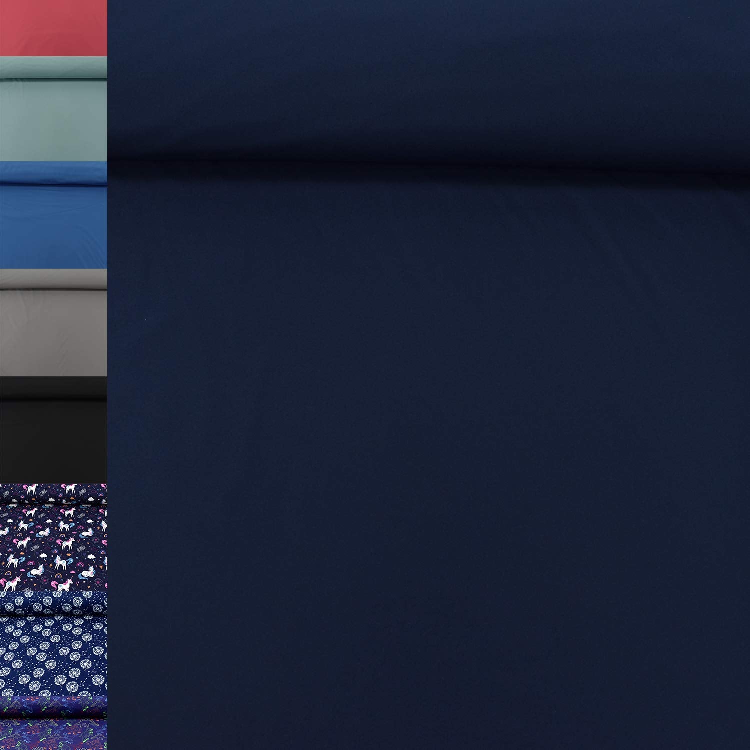 MAGAM-Stoffe Jori Softshell Stoff Kleidung Kinder Oeko-Tex Meterware 50cm (07. Rot)