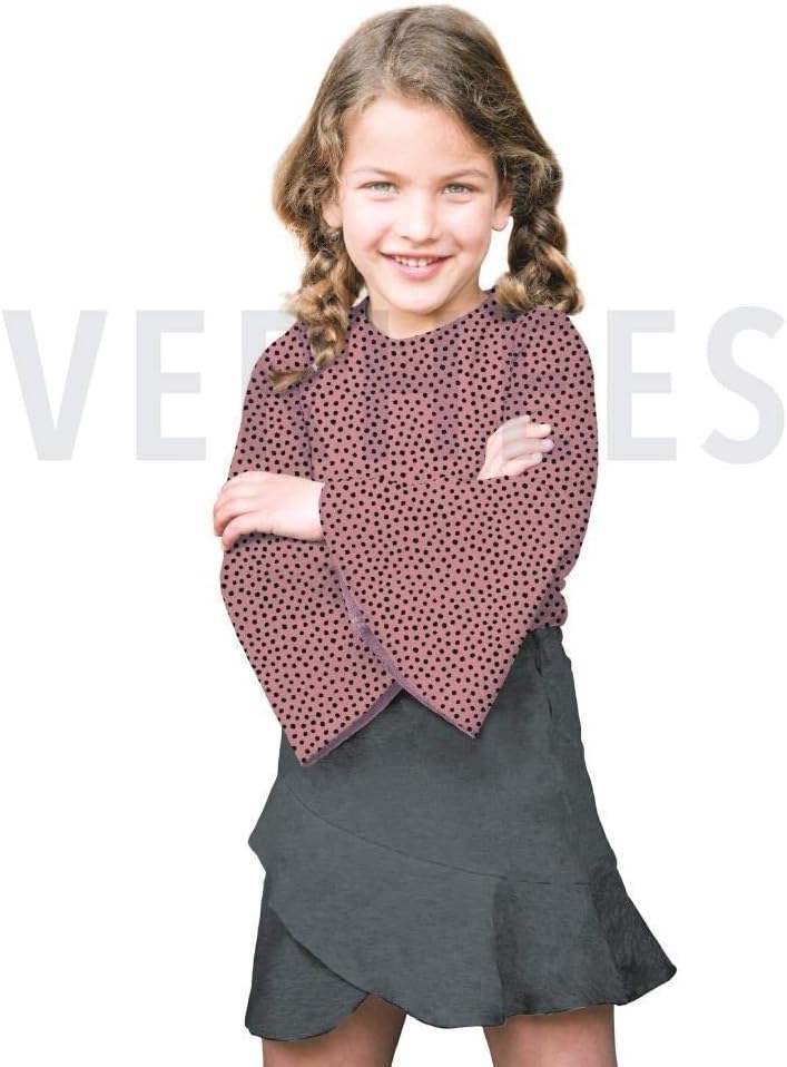 MAGAM-Stoffe Grace Jersey Kinder Stoff Oeko-Tex Meterware 50cm (8. Hellrosa)