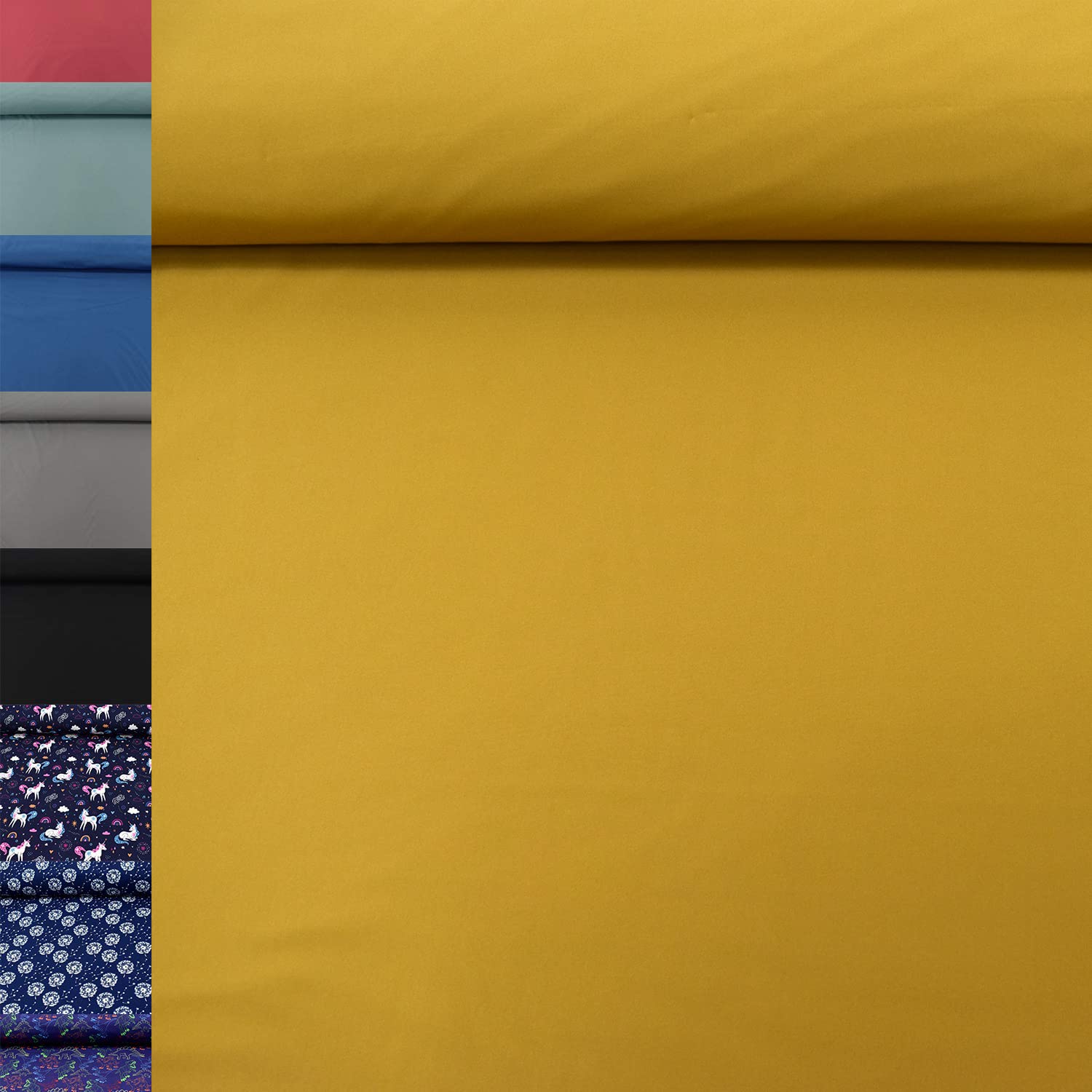 MAGAM-Stoffe Jori Softshell Stoff Kleidung Kinder Oeko-Tex Meterware 50cm (07. Rot)