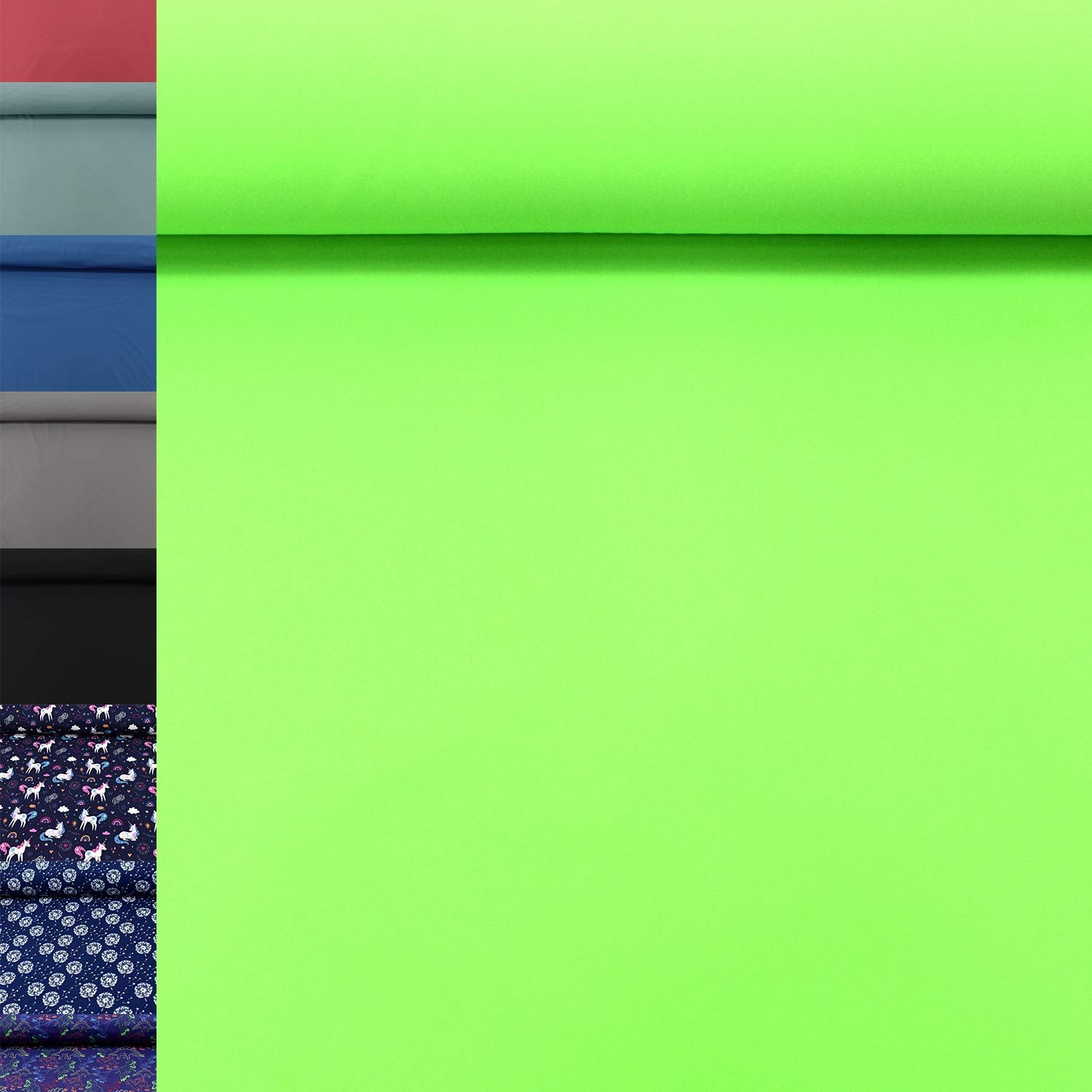 MAGAM-Stoffe Jori Softshell Stoff Kleidung Kinder Oeko-Tex Meterware 50cm (07. Rot)