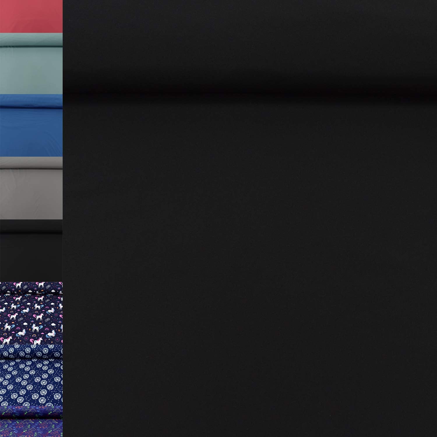 MAGAM-Stoffe Jori Softshell Stoff Kleidung Kinder Oeko-Tex Meterware 50cm (07. Rot)