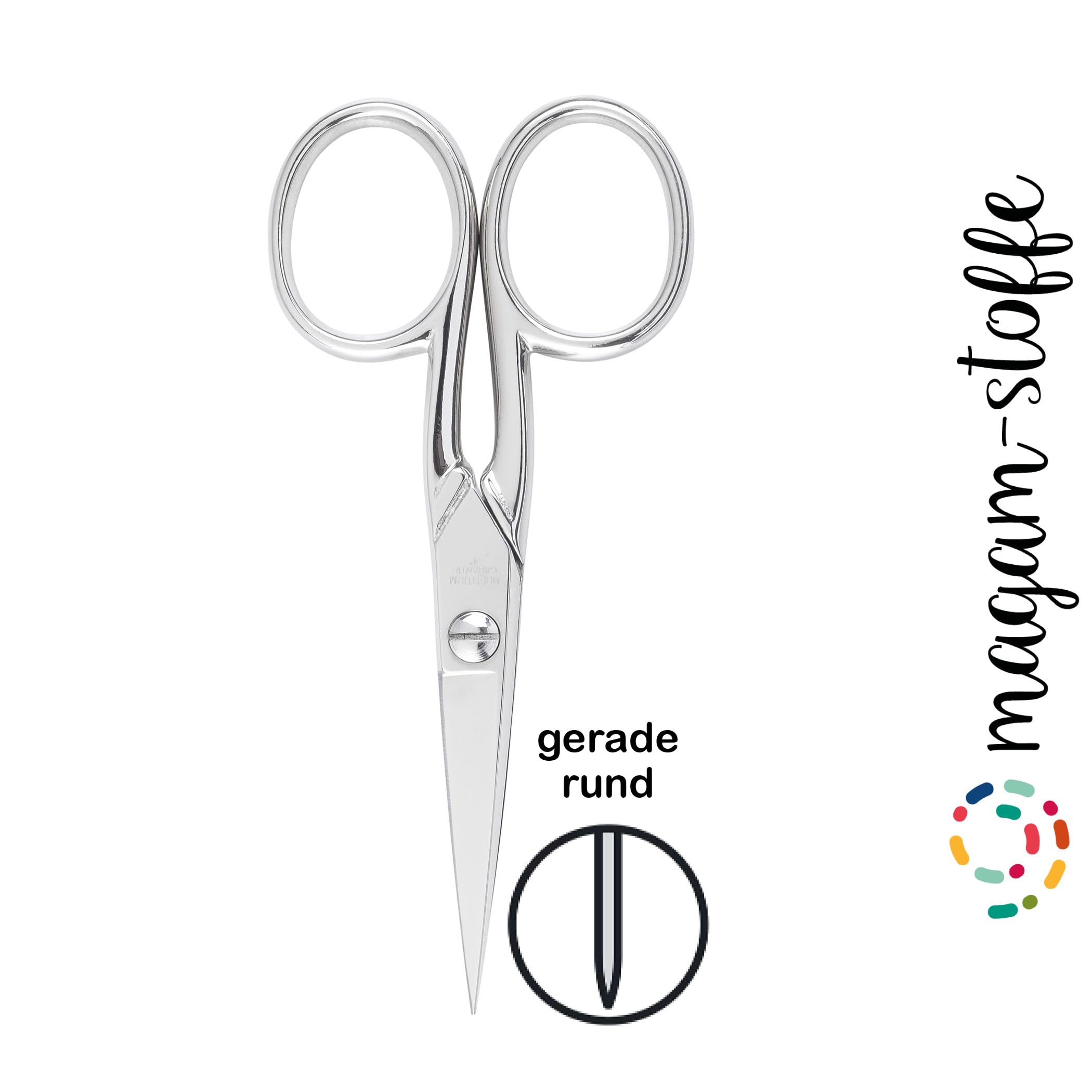 Dreiturm "Weberschere" gerade/rund