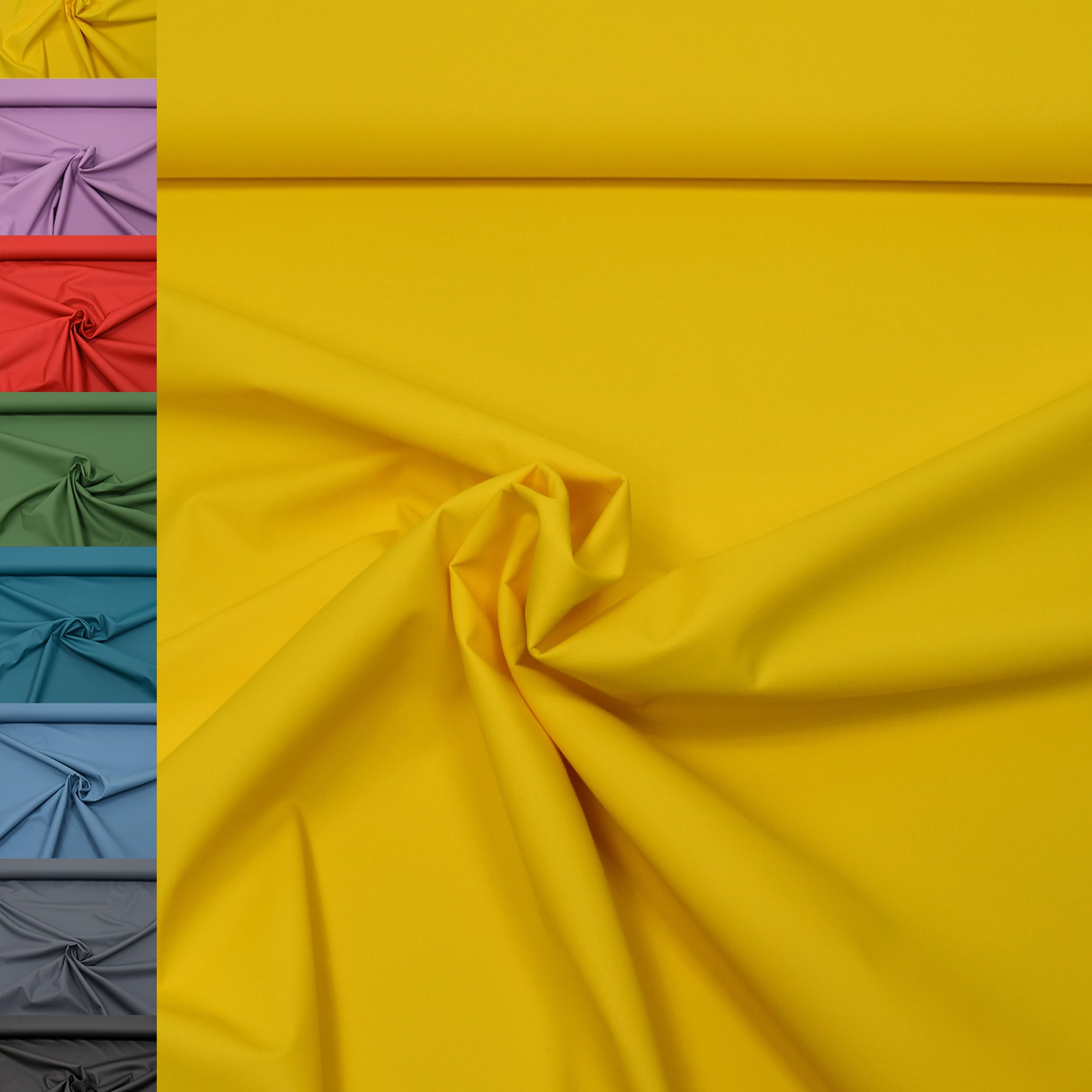 MAGAM-Stoffe Heike Regen Regenbekleidung-Stoff uni Meterware 50cm (03. Fuchsia pink)