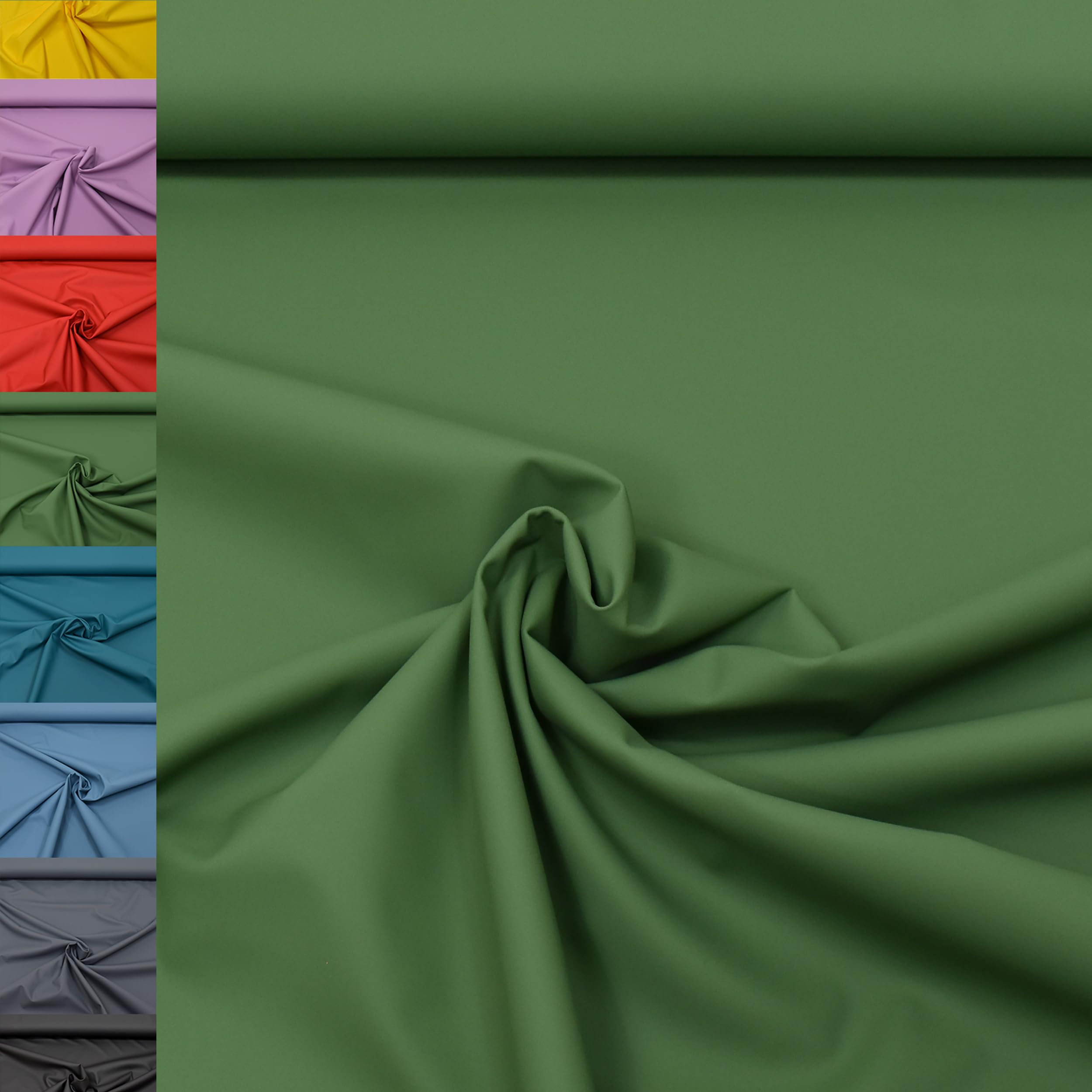 MAGAM-Stoffe Heike Regen Regenbekleidung-Stoff uni Meterware 50cm (03. Fuchsia pink)