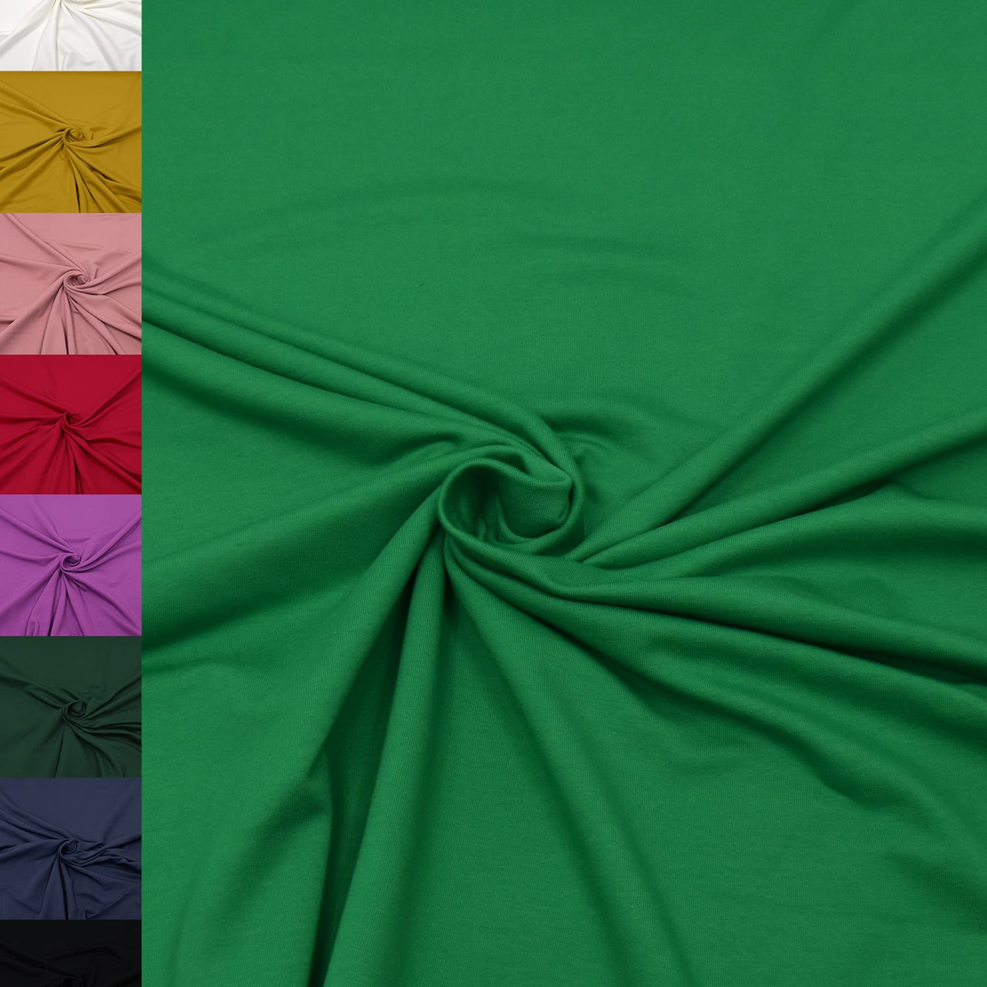 MAGAM-Stoffe Elias Sweatstoff uni innen angeraut und weich Meterware ab 50cm (02. Natur)