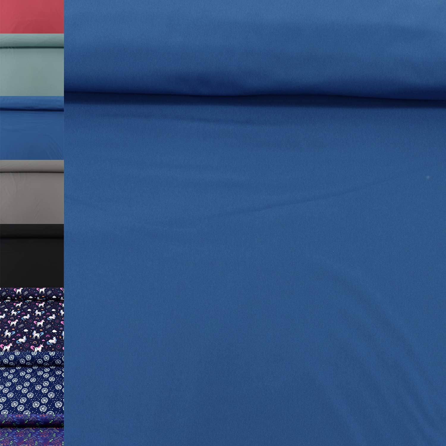 MAGAM-Stoffe Jori Softshell Stoff Kleidung Kinder Oeko-Tex Meterware 50cm (07. Rot)