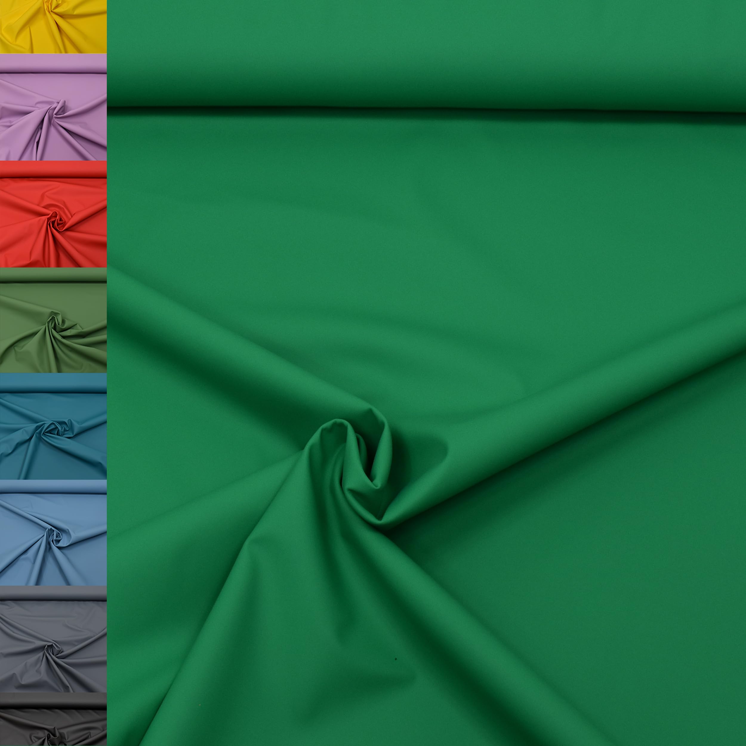 MAGAM-Stoffe Heike Regen Regenbekleidung-Stoff uni Meterware 50cm (03. Fuchsia pink)