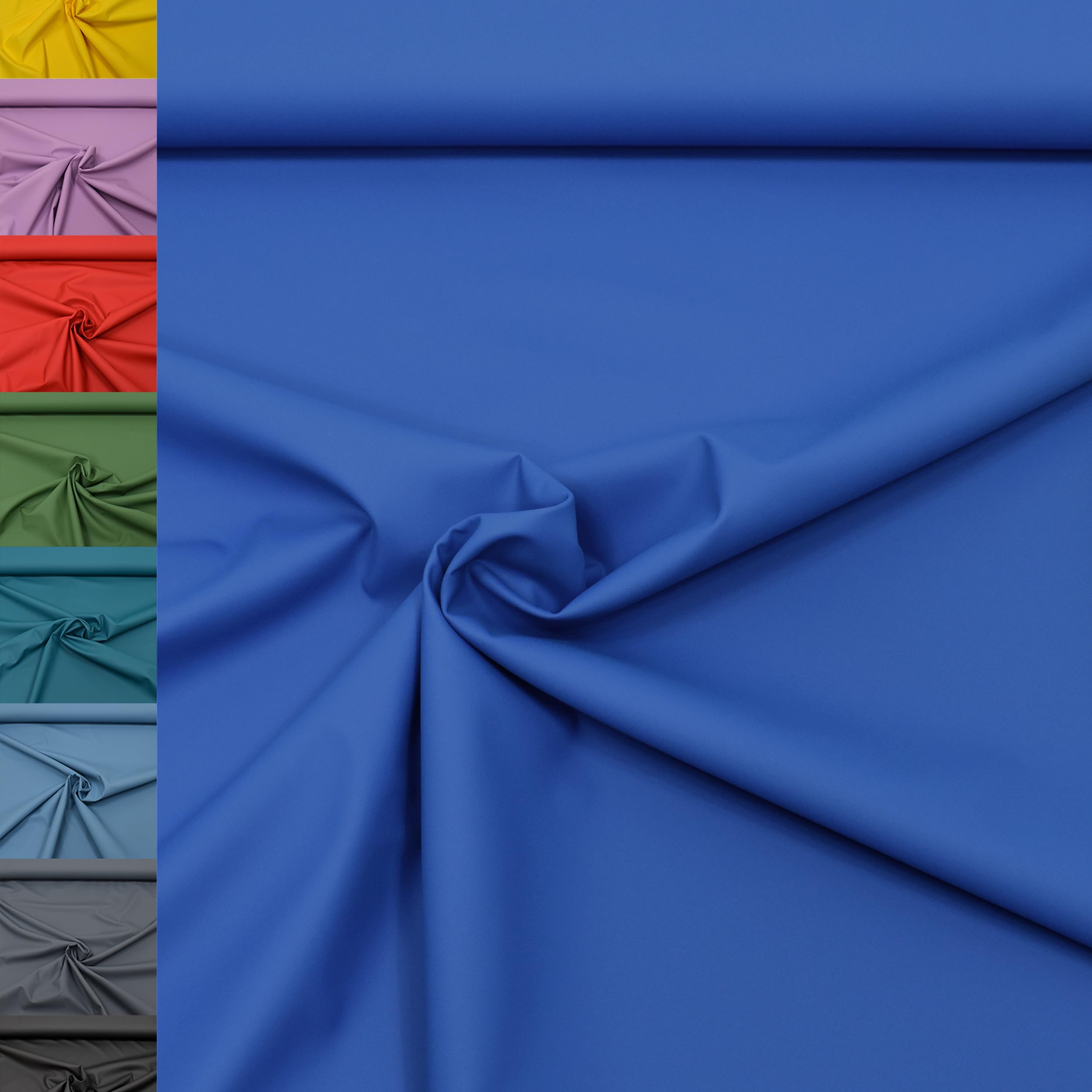 MAGAM-Stoffe Heike Regen Regenbekleidung-Stoff uni Meterware 50cm (03. Fuchsia pink)