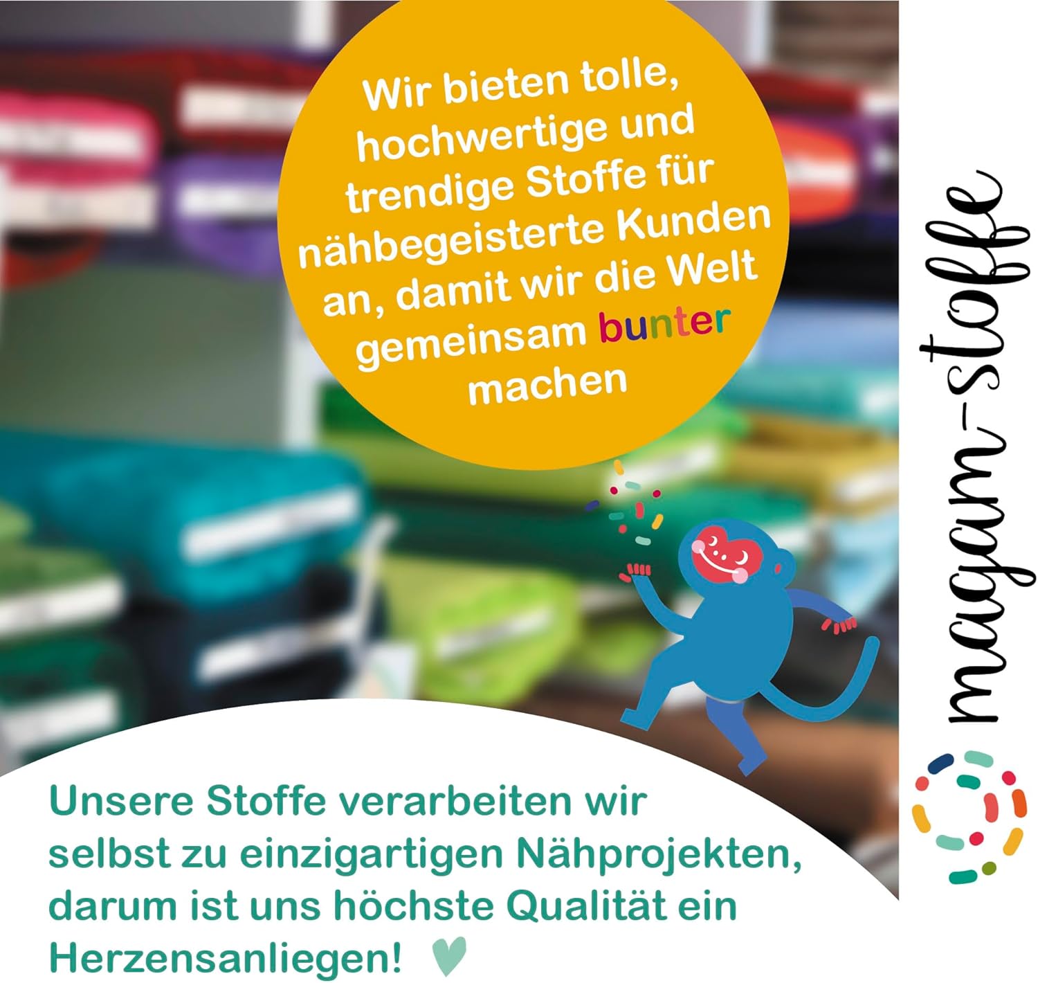 MAGAM-Stoffe Leoni Stretch Breitcord Cordstoff Bekleidung Möbel Meterware 50cm (01. Natur weiß)