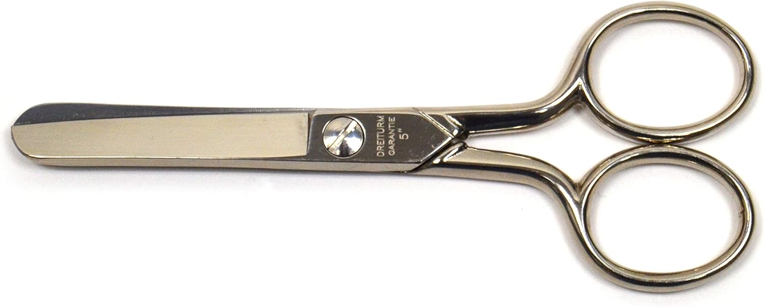 MAGAM-Stoffe Karl Taschen-Schere vorne abgerundet 5 Zoll Geschmiedete Qualität Solingen Germany