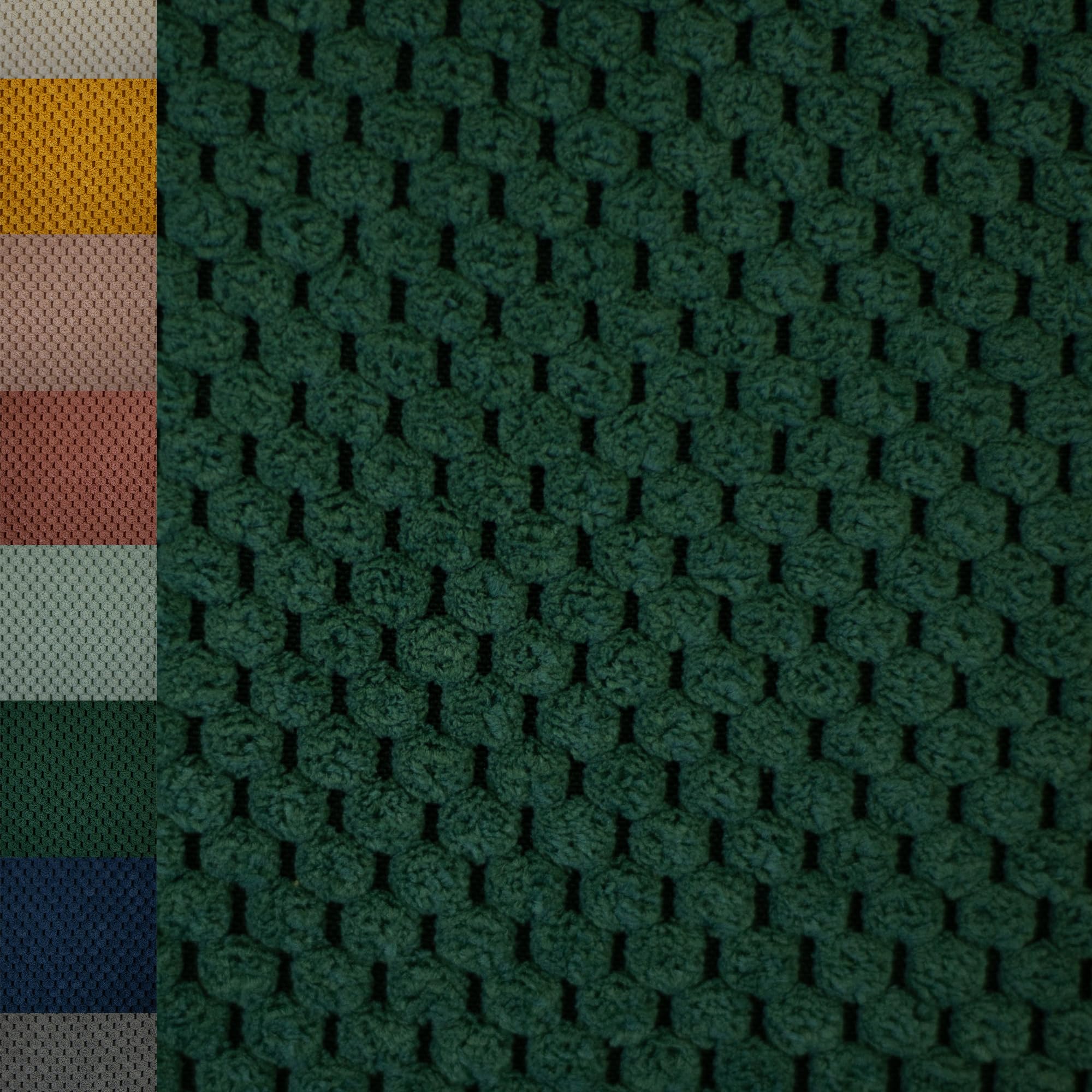 MAGAM-Stoffe Barcelona weicher Deko Polster Taschen Cord Samt Meterware ab 50cm (06. Taubenblau)