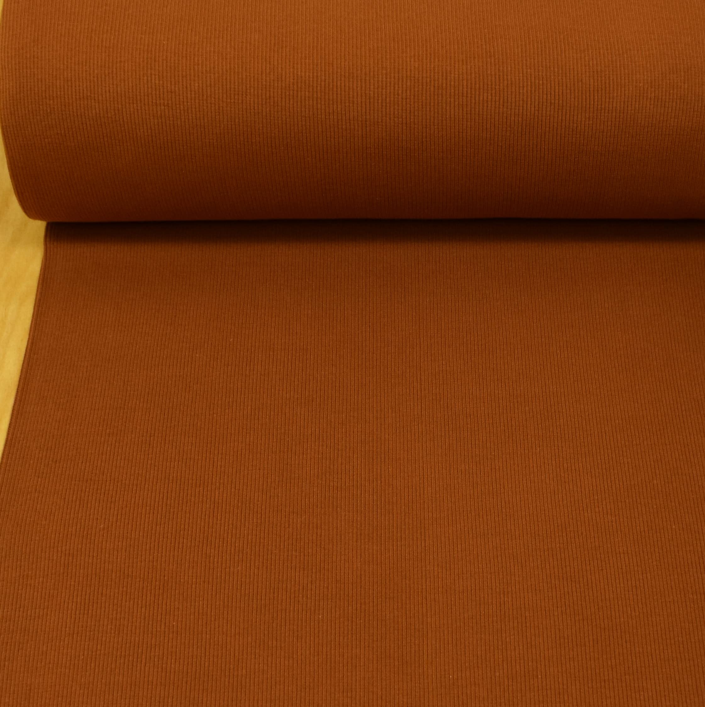 MAGAM-Stoffe Laura Bündchenstoff Grobstrick uni Bio Meterware 50cm (08. Alt Mint)