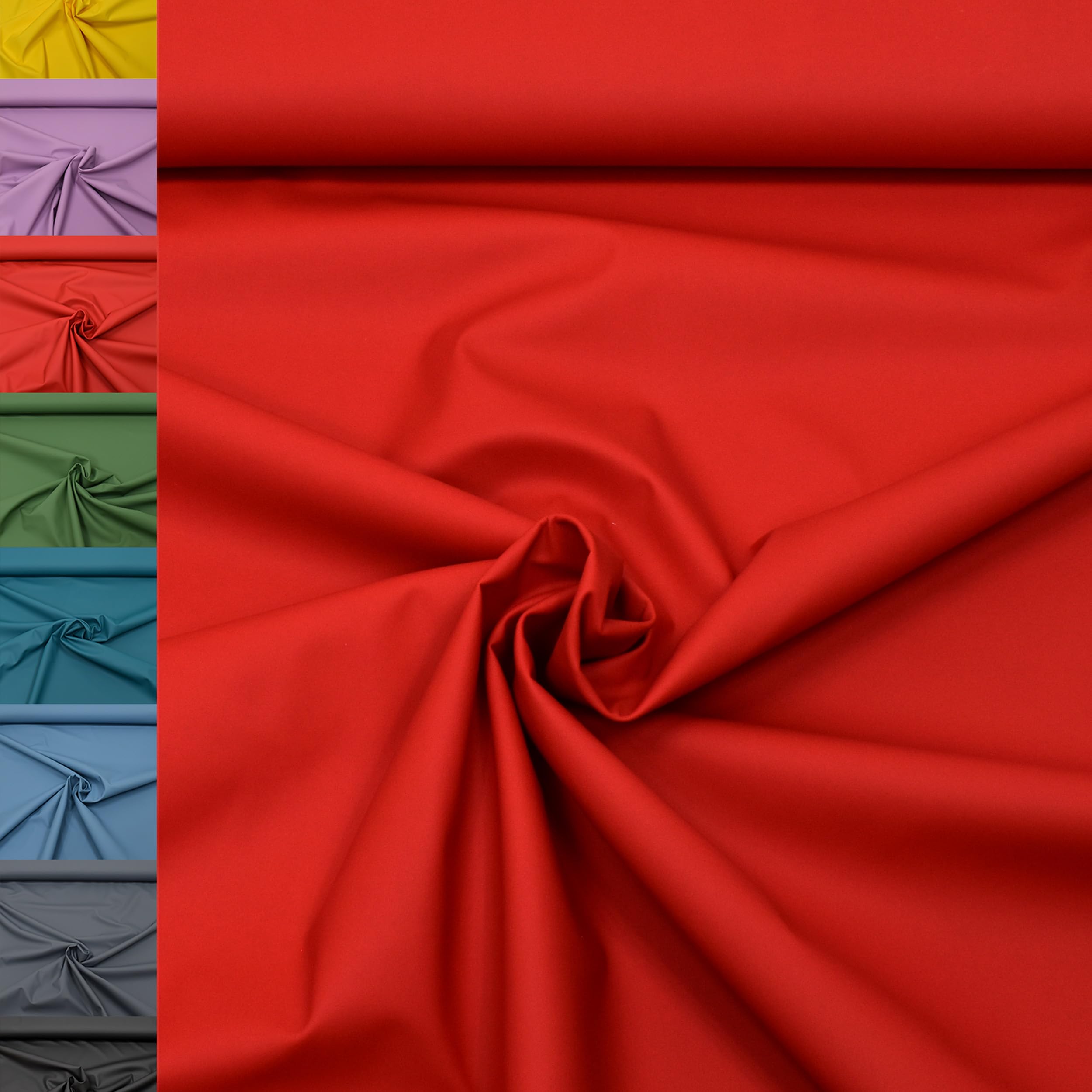 MAGAM-Stoffe Heike Regen Regenbekleidung-Stoff uni Meterware 50cm (03. Fuchsia pink)