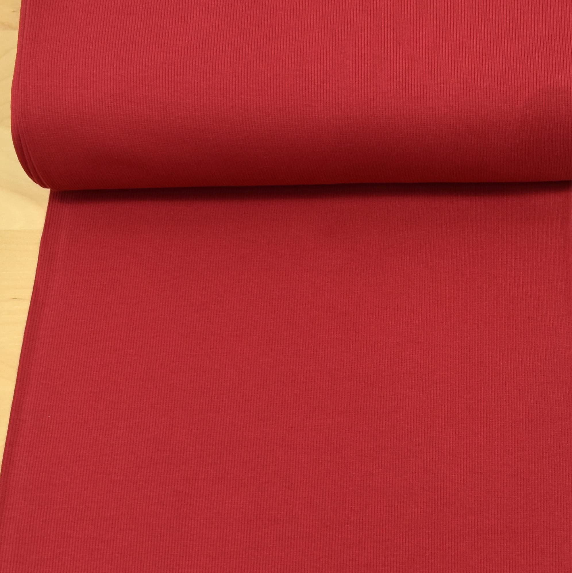 MAGAM-Stoffe Laura Bündchenstoff Grobstrick uni Bio Meterware 50cm (08. Alt Mint)