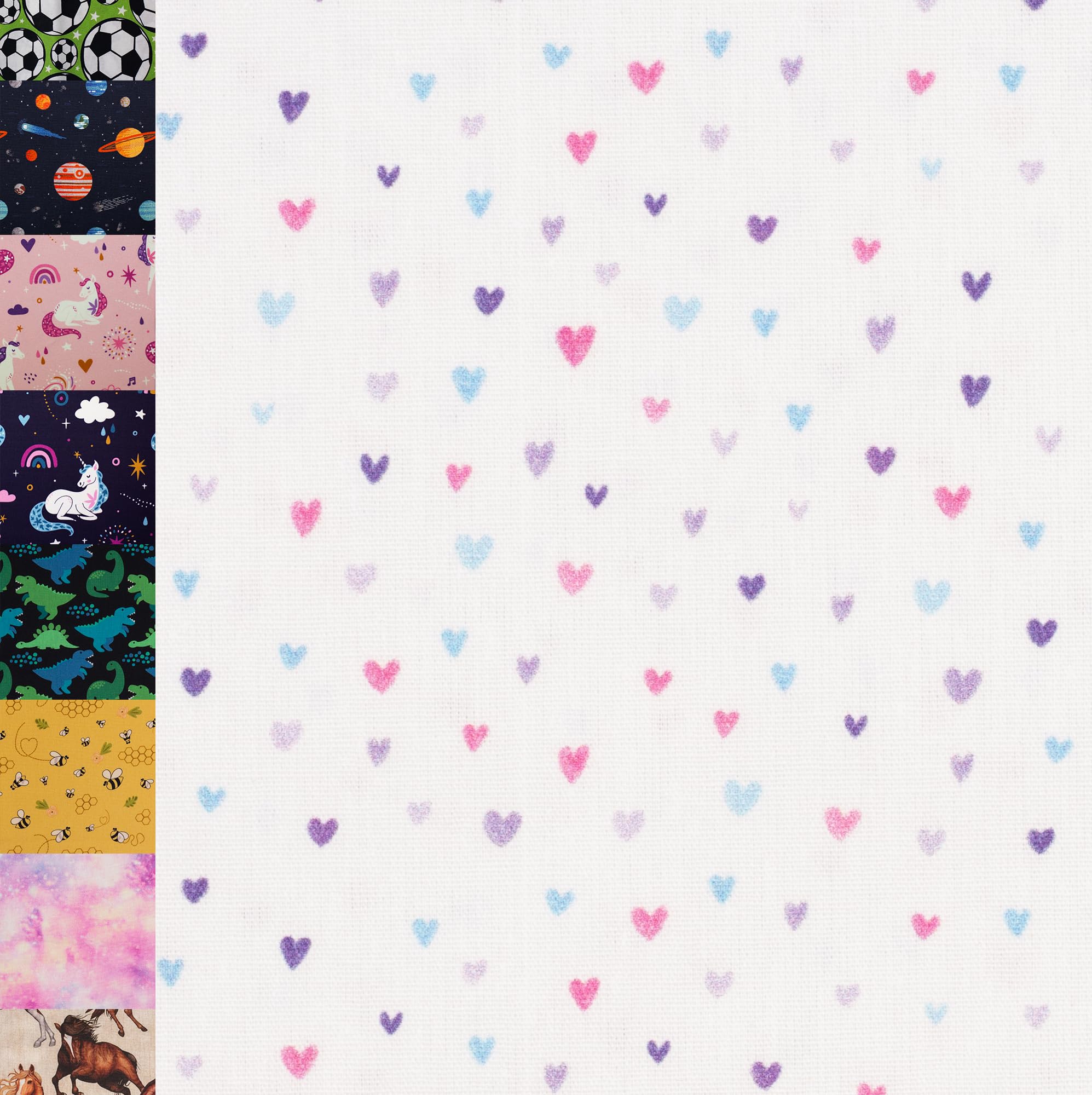 MAGAM-Stoffe Niklas Kinder Baumwollstoff ÖKO-TEX Meterware ab 50cm (Bienen gelb)