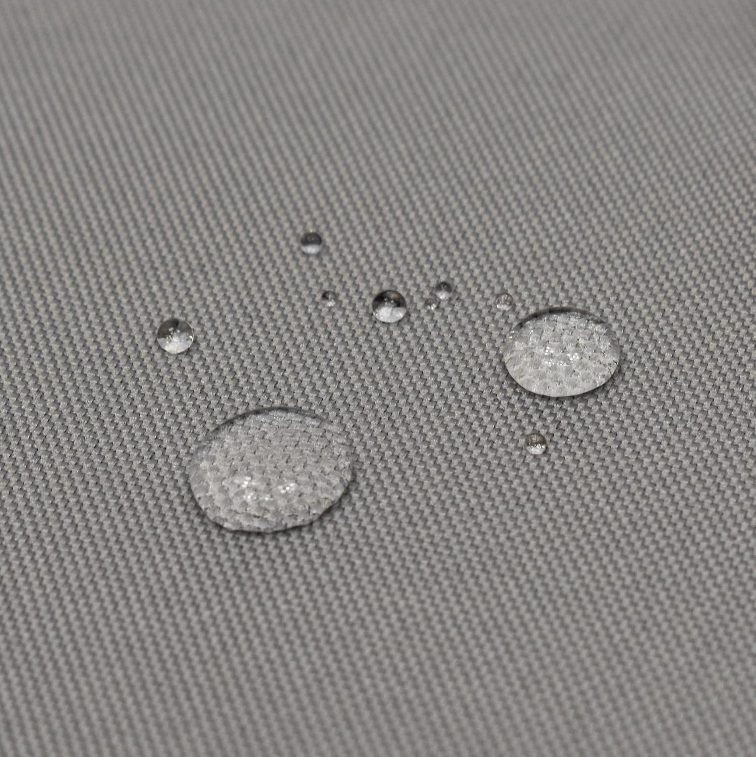 MAGAM-Stoffe Malte Outdoor Stoff Planenstoff Zeltstoff Reißfest Wasserdicht Meterware 50cm (Exklusiv Grau)