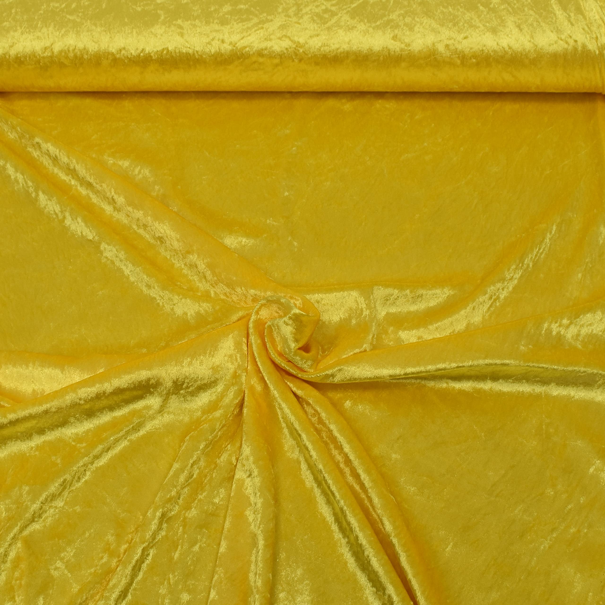 MAGAM-Stoffe 1m Katharina Pannesamt glänzender Samt Stoff Kleidung Kissen Möbel Meterware (12. Hellgrün)