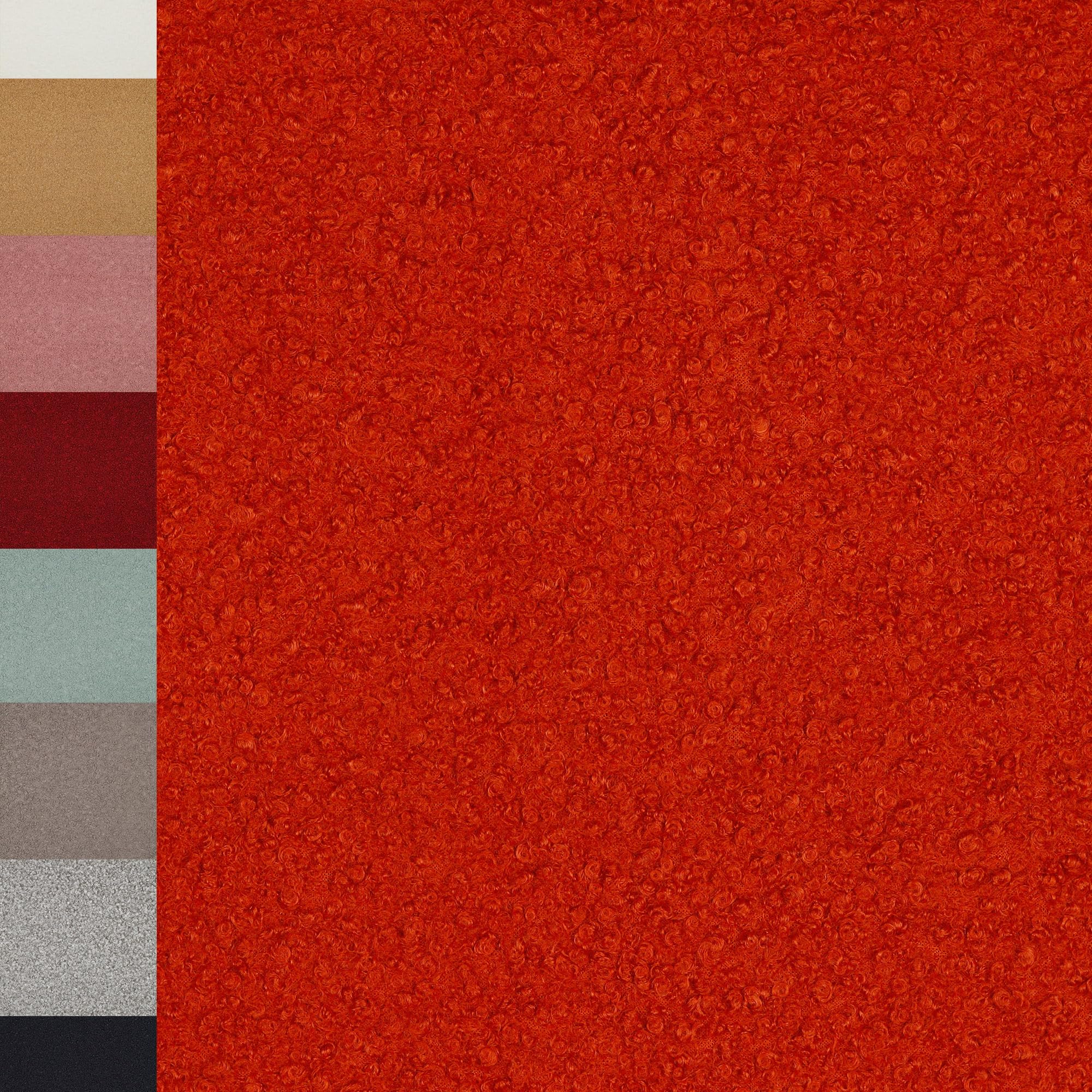 MAGAM-Stoffe Ruby Teddy super weicher Teddyfell Boucle Meterware ab 50cm (01. Natur)