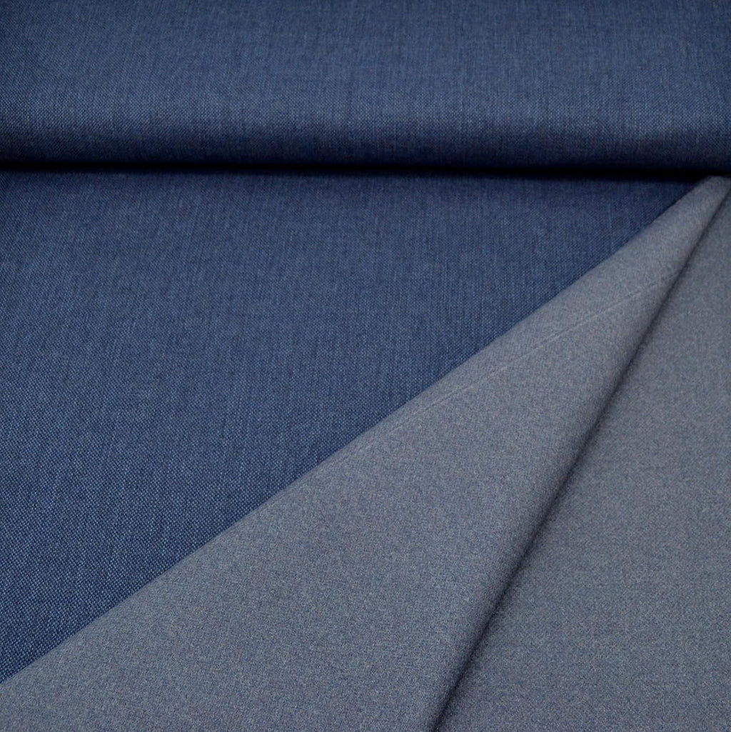 MAGAM-Stoffe Nael Polypropylen Industrie Möbelstoff Polsterstoff Meterware 50cm (2. Dunkelblau)