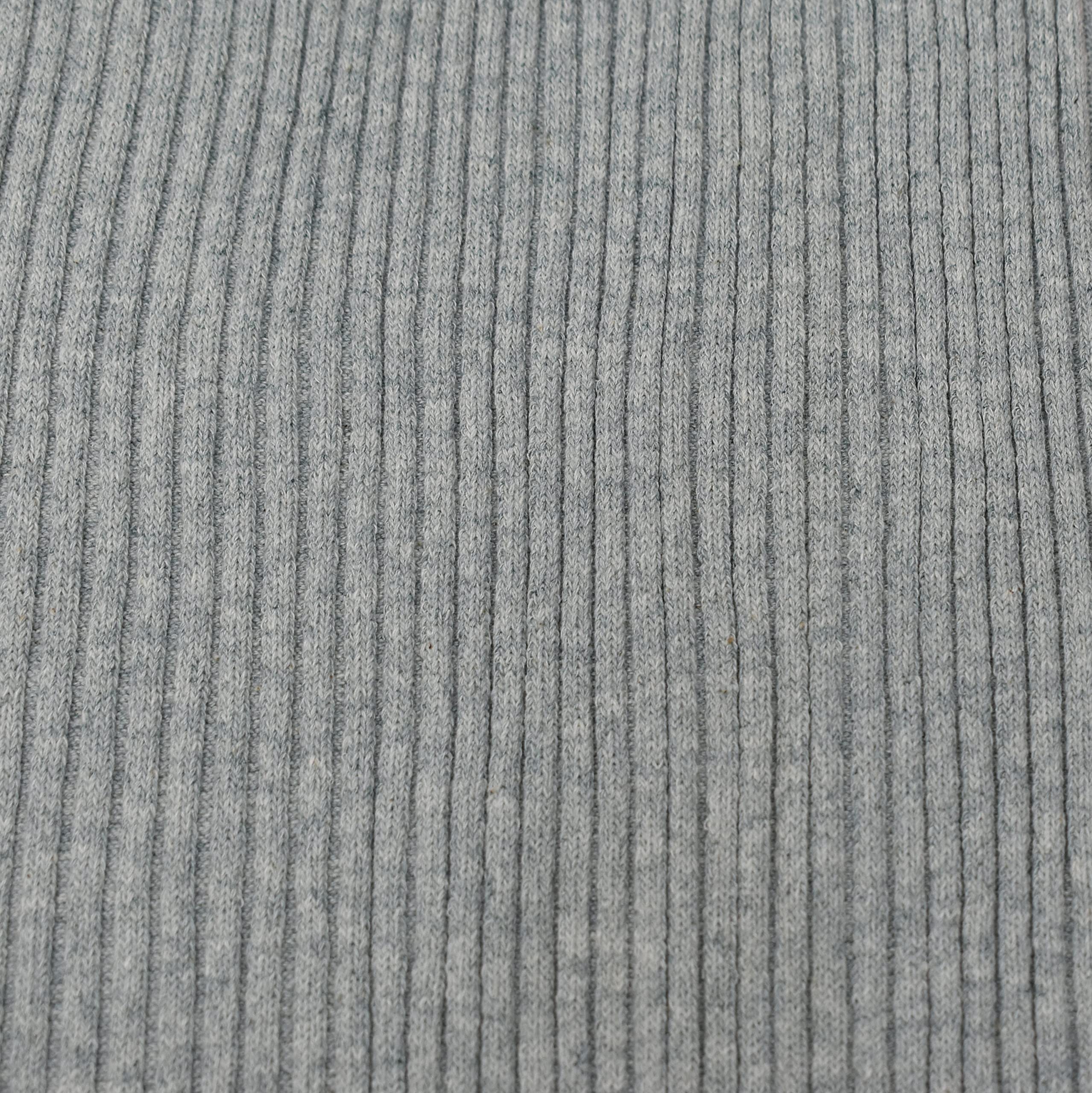 MAGAM-Stoffe Charly Schwerer Bündchenstoff Grobstrick uni Oeko-Tex Meterware 50cm (04. Gras-Grün)