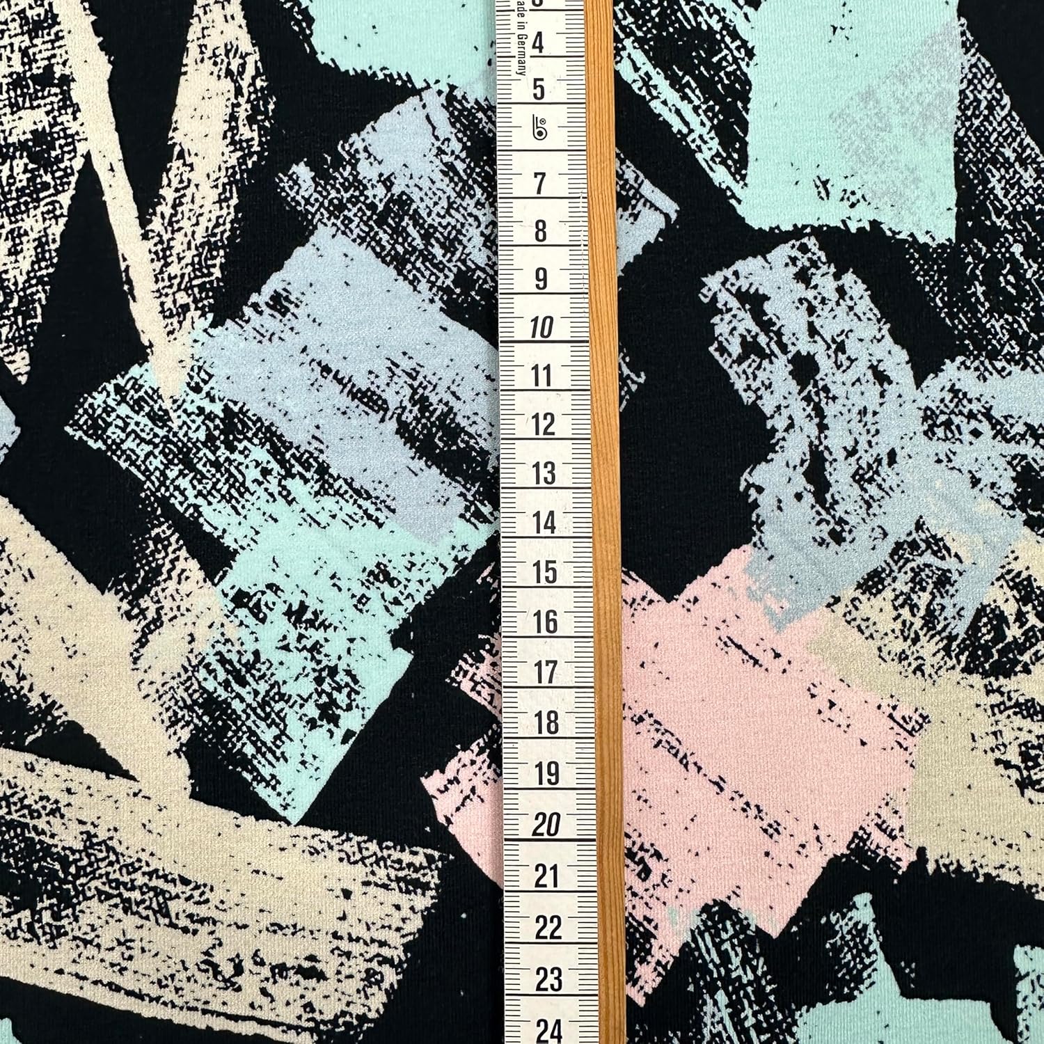 MAGAM-Stoffe Art Brush French Terry Sweat Stoff OEKO-TEX Meterware ab 50cm