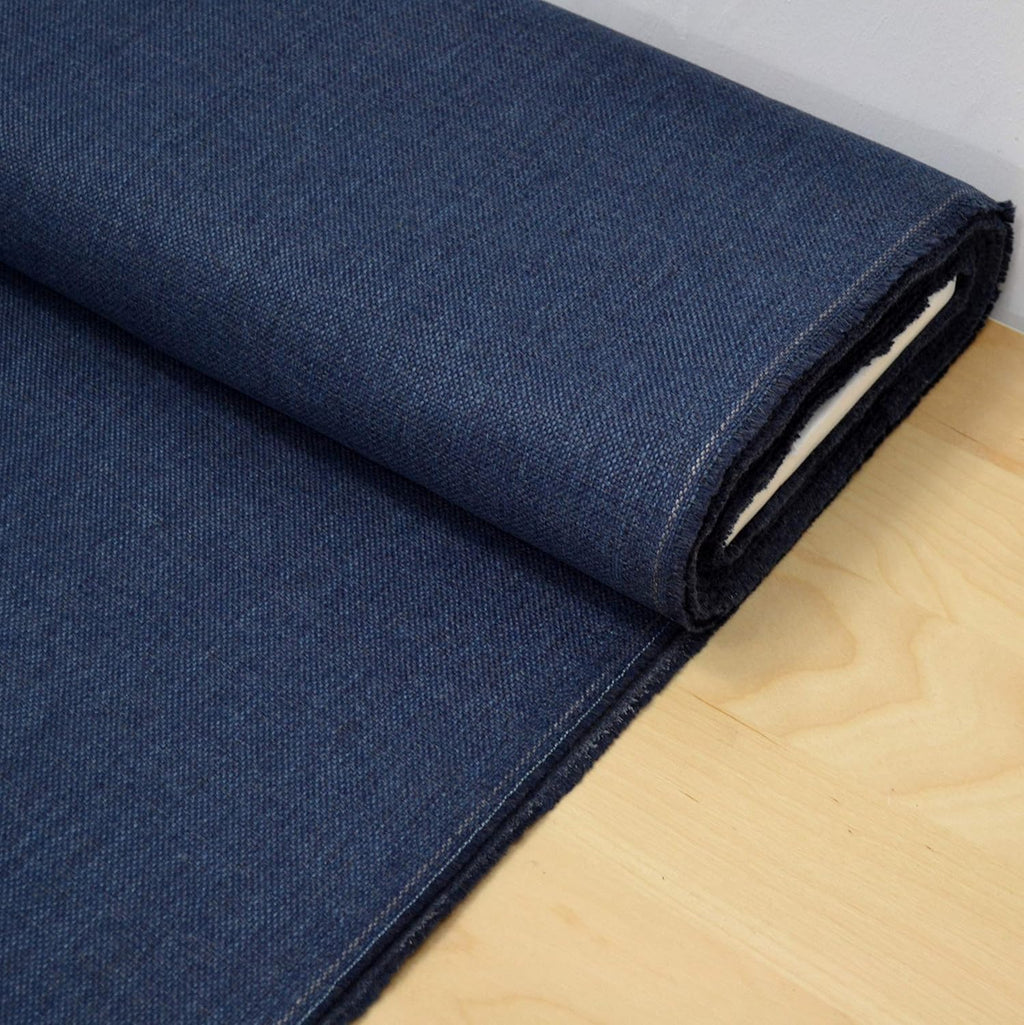 MAGAM-Stoffe Nael Polypropylen Industrie Möbelstoff Polsterstoff Meterware 50cm (2. Dunkelblau)