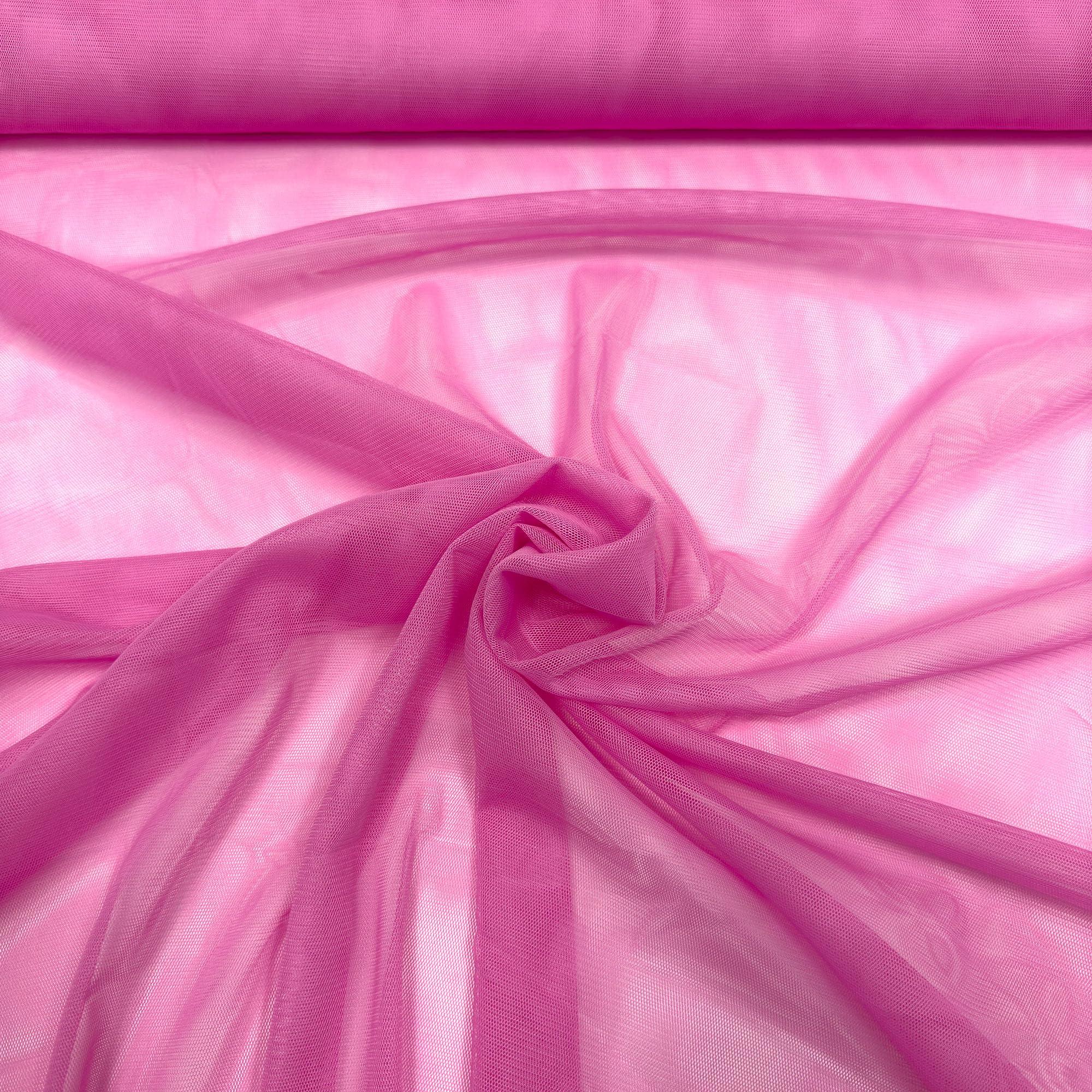 MAGAM-Stoffe Jasmin weicher Tüllstoff für Bekleidung Deko Soft Tüll Meterware (Glitzer 02 natur gold)