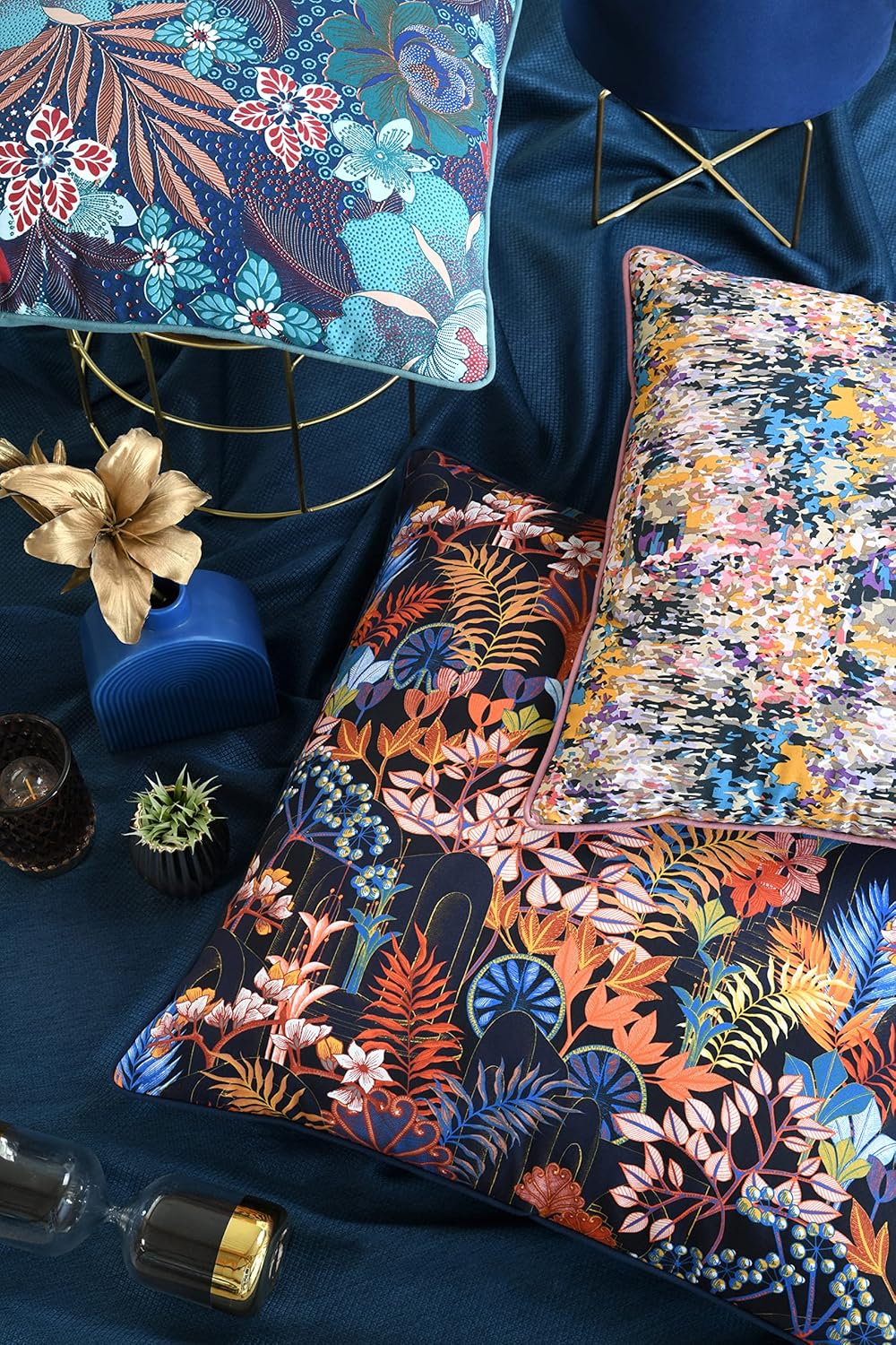 MAGAM-Stoffe Hanna Baumwollstoff Bezugsstoff Oeko-Tex Meterware 50cm (Santana)