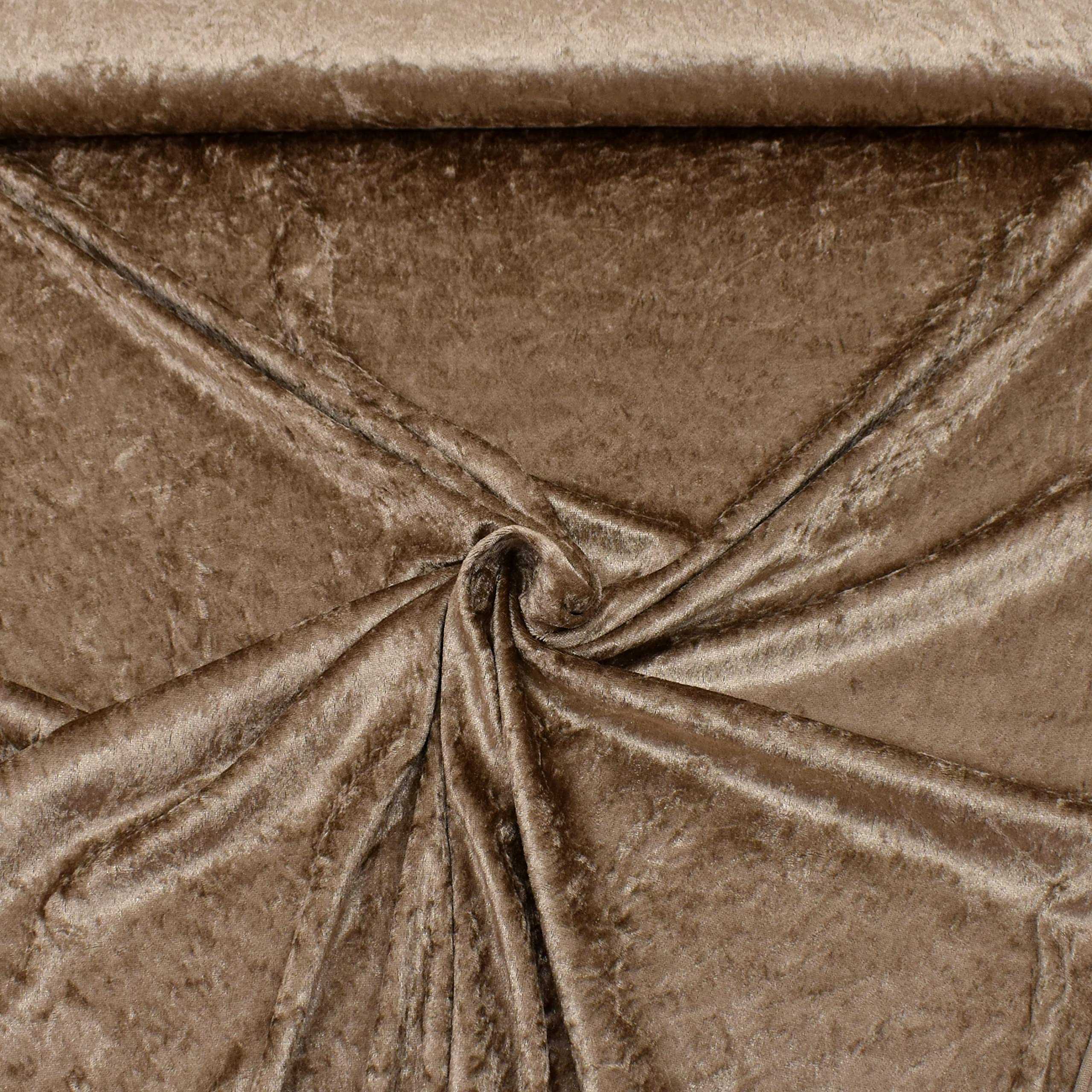 MAGAM-Stoffe 1m Katharina Pannesamt glänzender Samt Stoff Kleidung Kissen Möbel Meterware (12. Hellgrün)