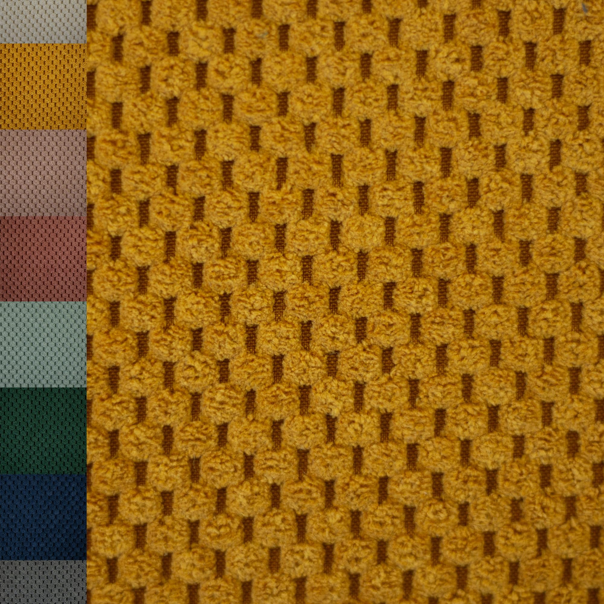 MAGAM-Stoffe Barcelona weicher Deko Polster Taschen Cord Samt Meterware ab 50cm (06. Taubenblau)