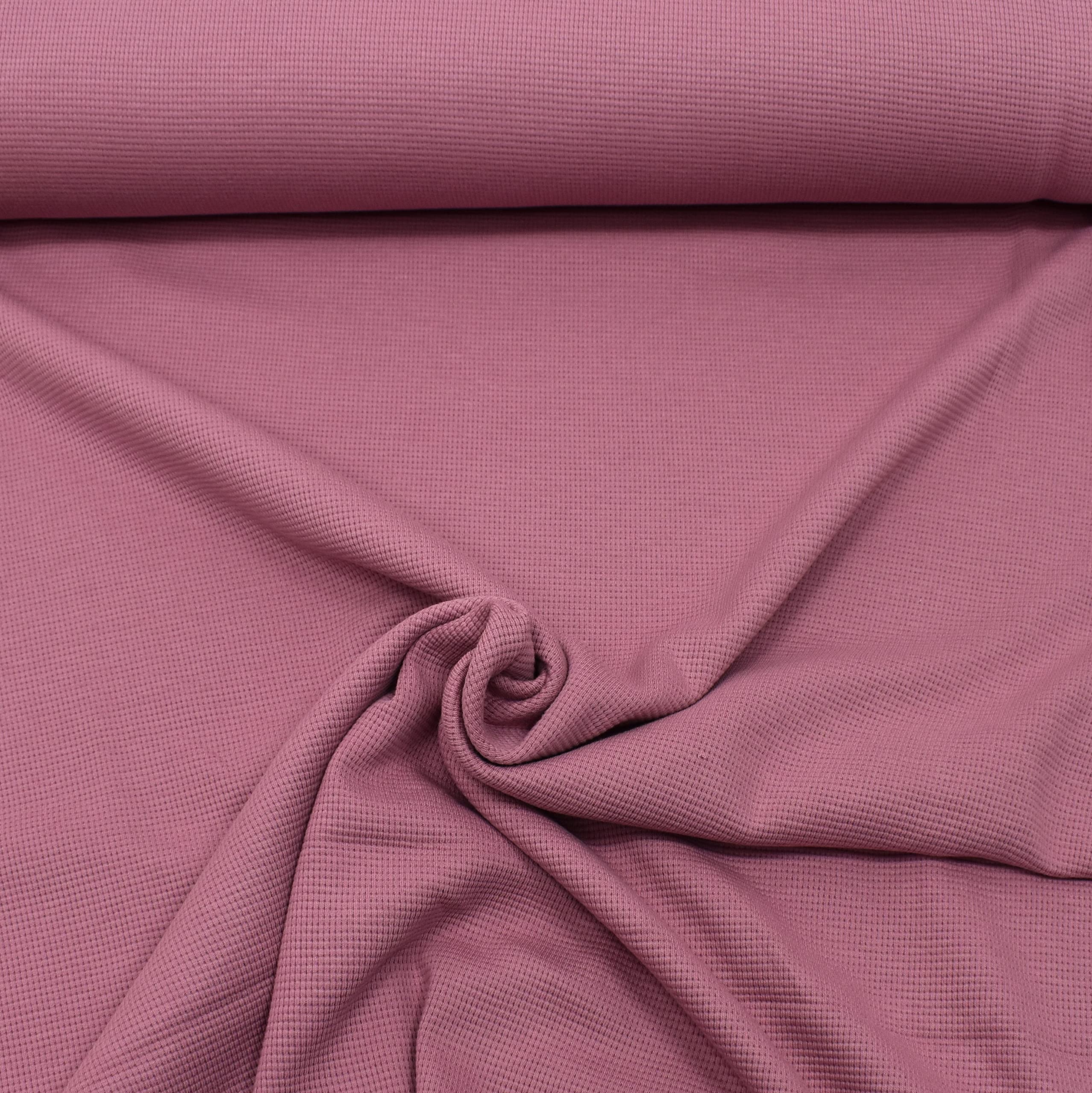 MAGAM-Stoffe Benny Waffeljersey Waffel Stoff 100% Baumwolle Oeko-Tex Meterware 50cm (01. Natur)