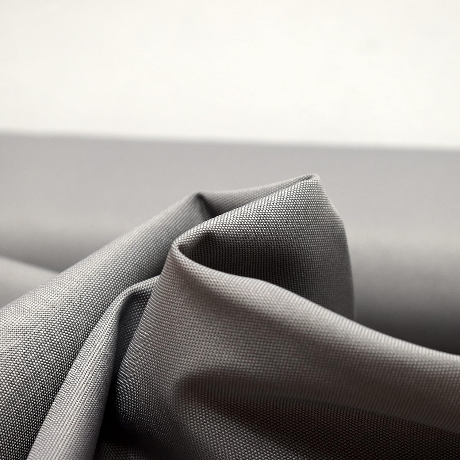 MAGAM-Stoffe Malte Outdoor Stoff Planenstoff Zeltstoff Reißfest Wasserdicht Meterware 50cm (Exklusiv Grau)