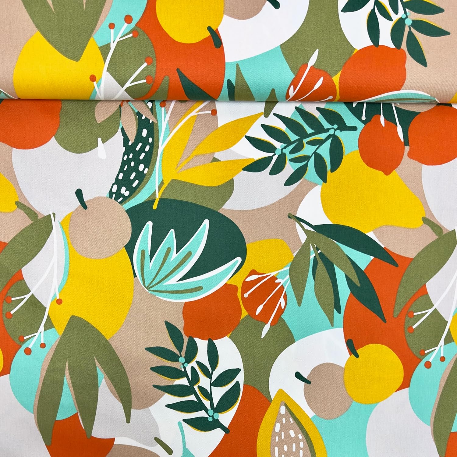 MAGAM-Stoffe Puerto Rico Baumwollstoff Dekostoff ÖKO-TEX Meterware 50cm