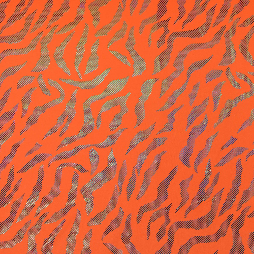 MAGAM-Stoffe Alice Hippie Retro Vintage Halloween Stoff Meterware 50cm (3. Soul (Folienjersey pink))