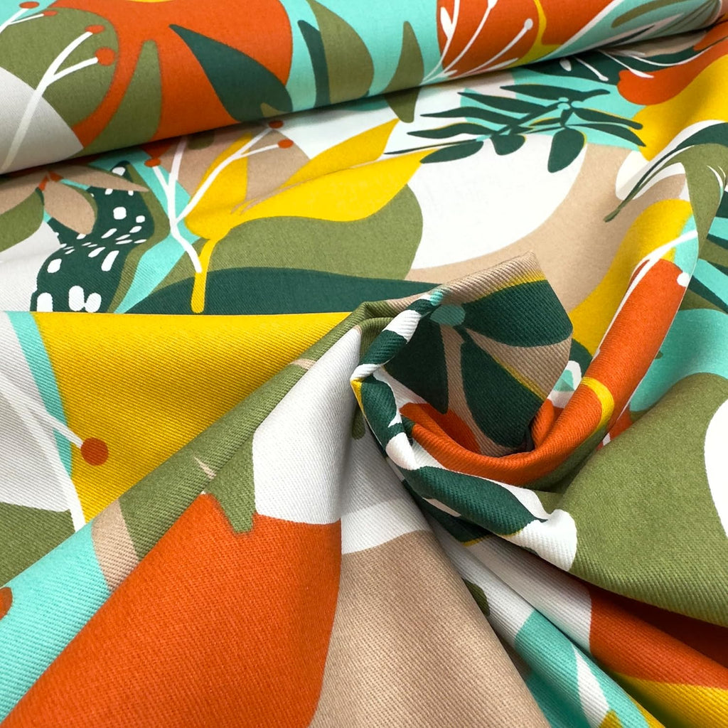 MAGAM-Stoffe Puerto Rico Baumwollstoff Dekostoff ÖKO-TEX Meterware 50cm