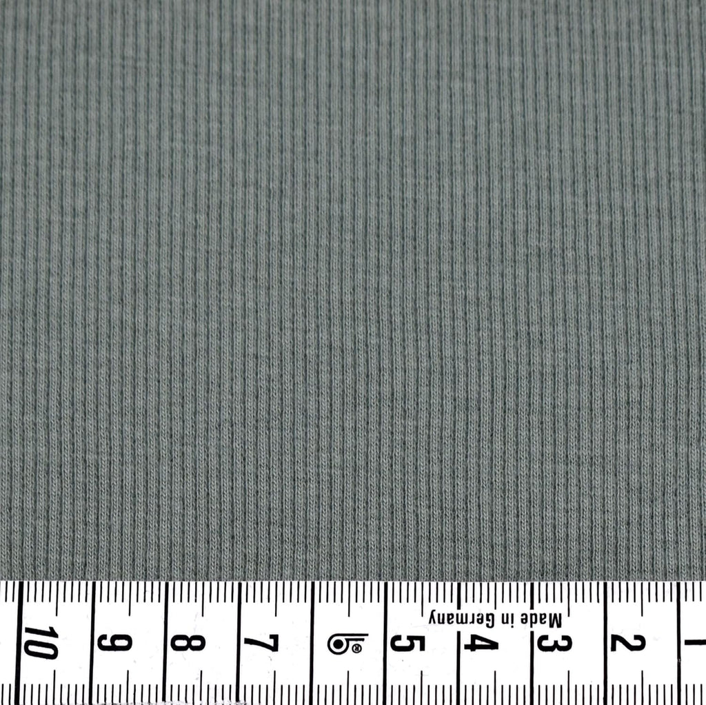 MAGAM-Stoffe Laura Bündchenstoff Grobstrick uni Bio Meterware 50cm (08. Alt Mint)