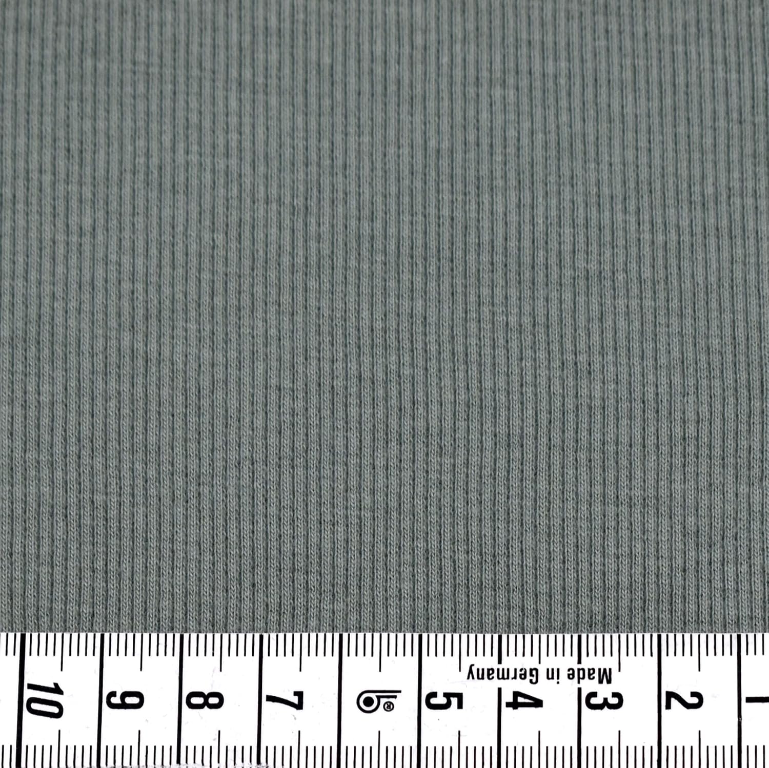 MAGAM-Stoffe Laura Bündchenstoff Grobstrick uni Bio Meterware 50cm (08. Alt Mint)