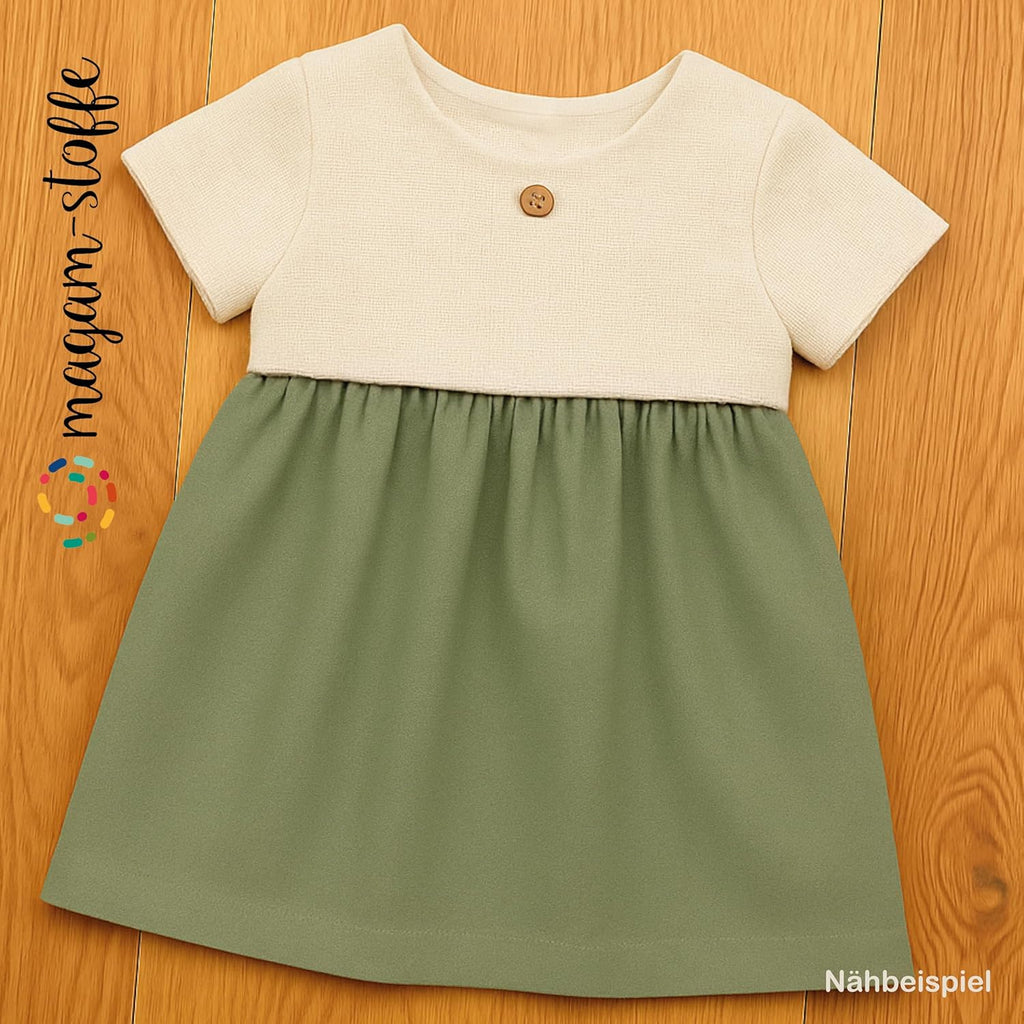 MAGAM-Stoffe Paris fester Canvas Stoff Kleidung Polsterstoff Meterware 50cm (16. Schwarz)