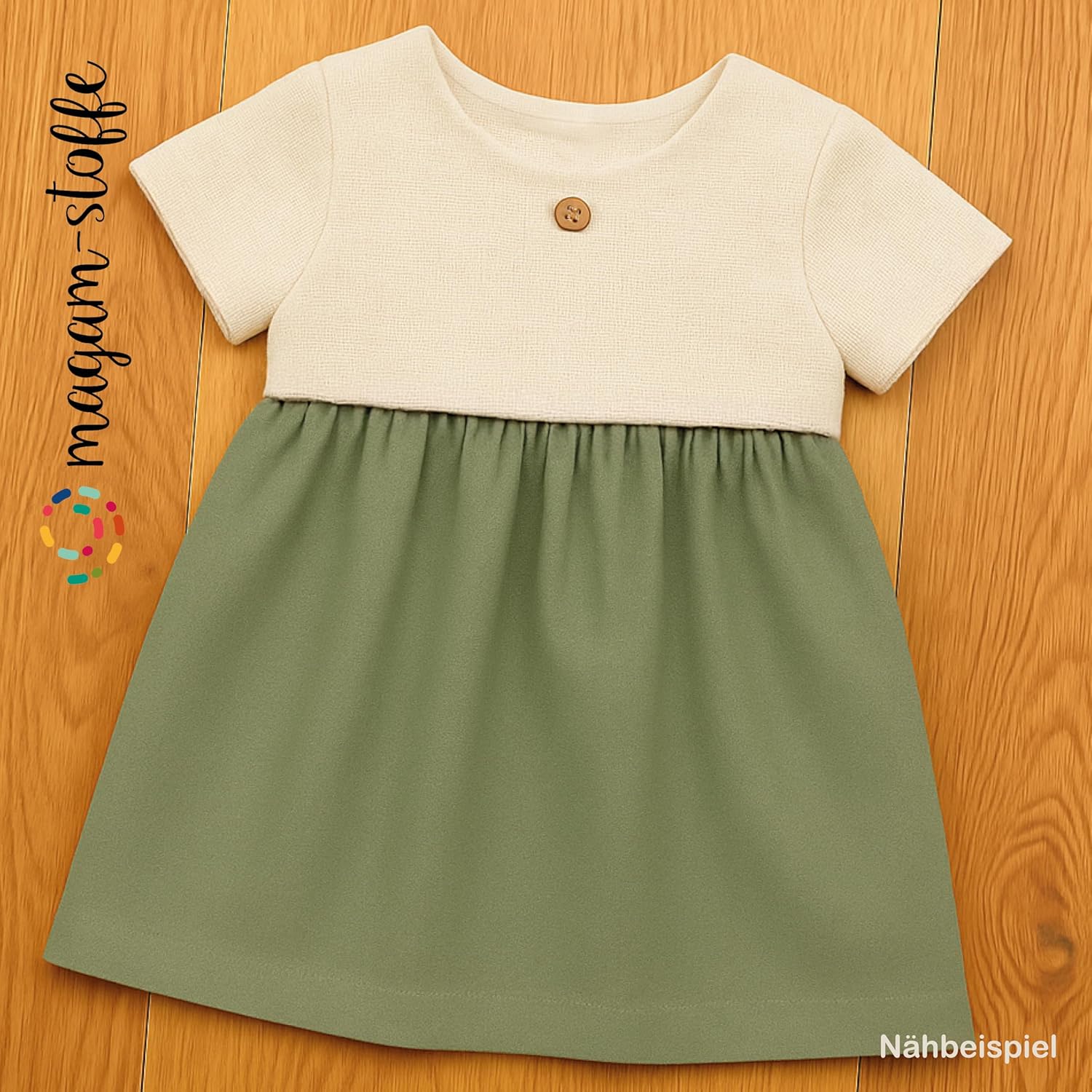 MAGAM-Stoffe Paris fester Canvas Stoff Kleidung Polsterstoff Meterware 50cm (16. Schwarz)