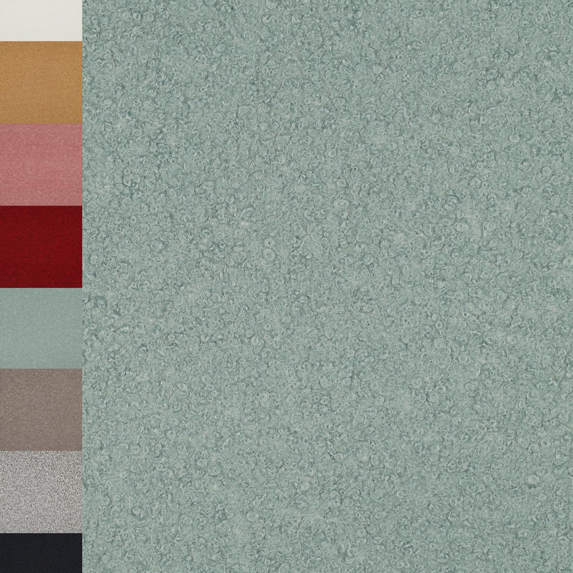 MAGAM-Stoffe Ruby Teddy super weicher Teddyfell Boucle Meterware ab 50cm (01. Natur)