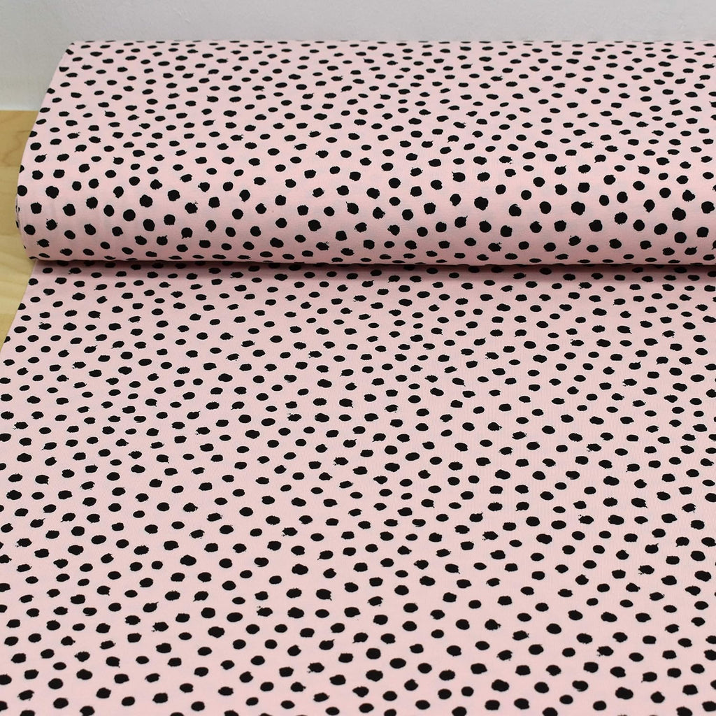 MAGAM-Stoffe Grace Jersey Kinder Stoff Oeko-Tex Meterware 50cm (8. Hellrosa)