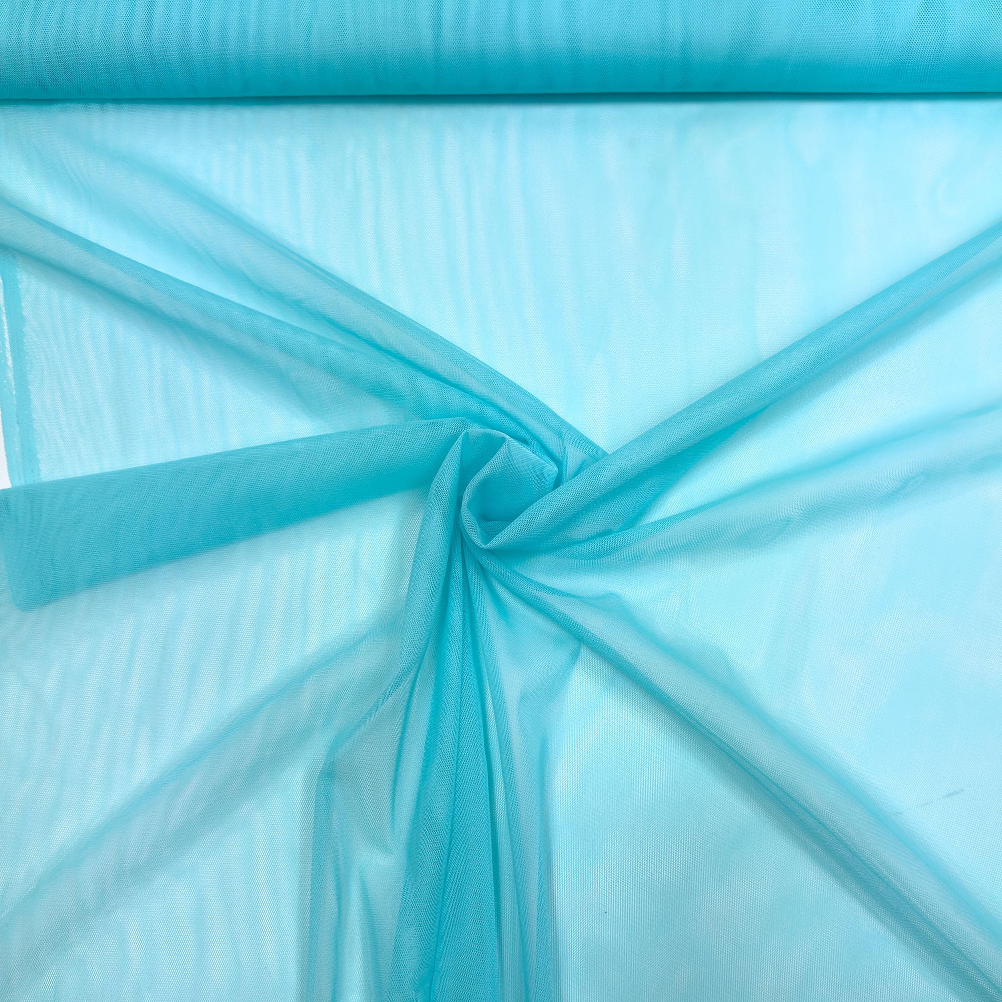 MAGAM-Stoffe Jasmin weicher Tüllstoff für Bekleidung Deko Soft Tüll Meterware (Glitzer 02 natur gold)