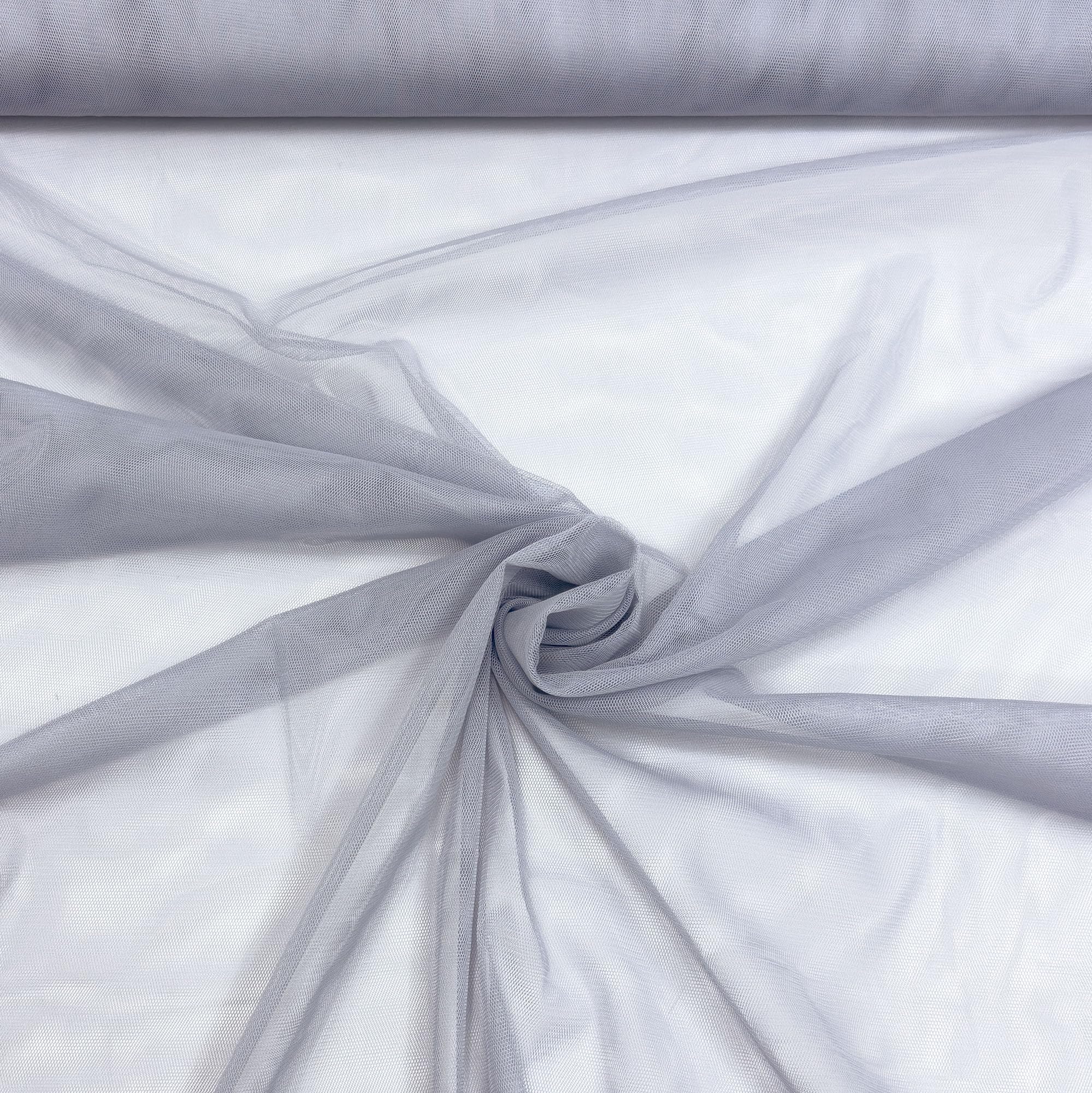 MAGAM-Stoffe Jasmin weicher Tüllstoff für Bekleidung Deko Soft Tüll Meterware (Glitzer 02 natur gold)