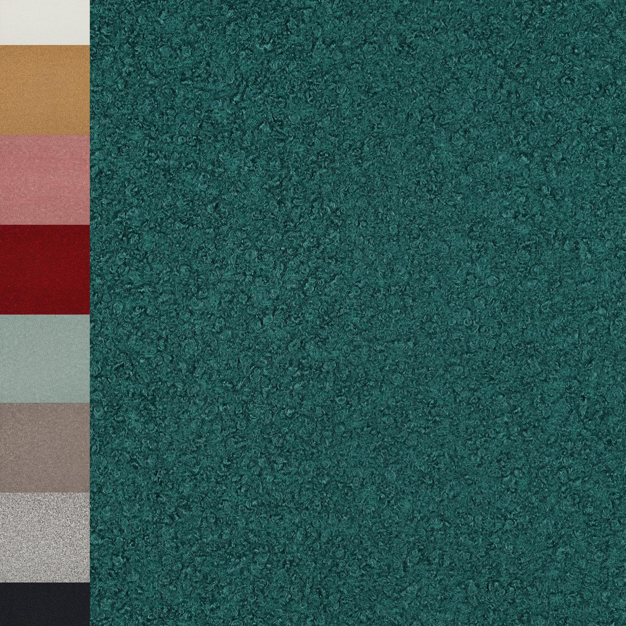 MAGAM-Stoffe Ruby Teddy super weicher Teddyfell Boucle Meterware ab 50cm (01. Natur)