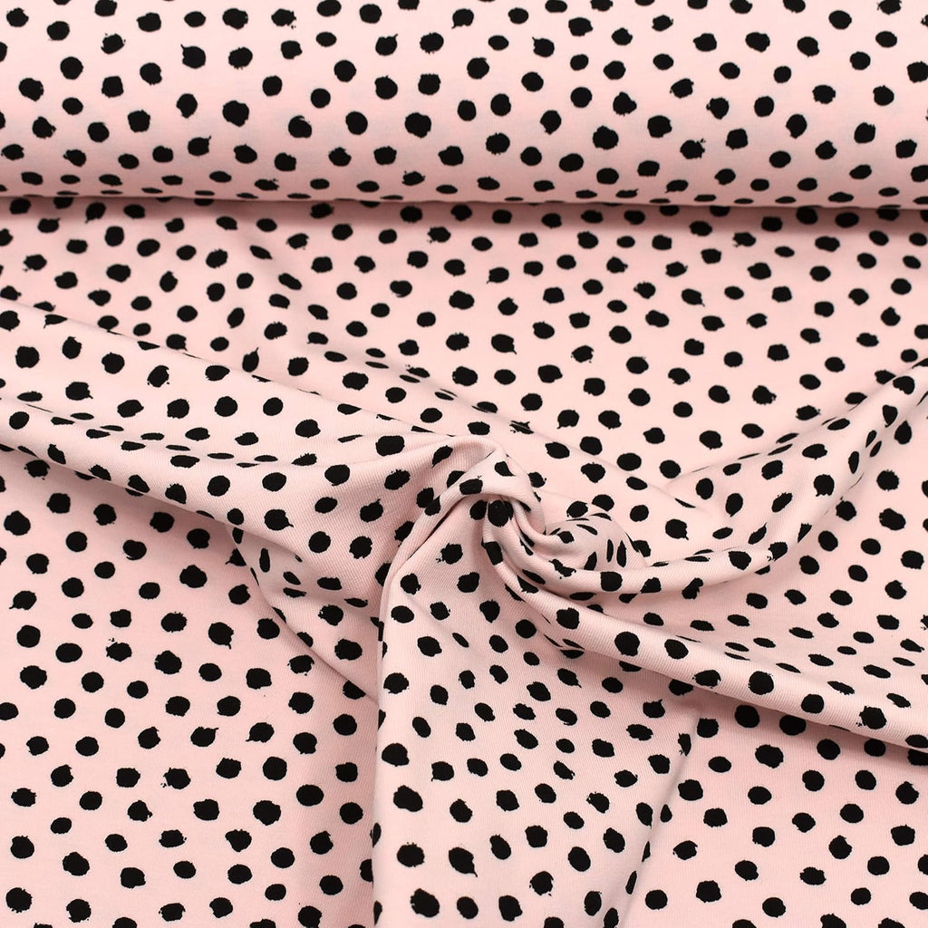 MAGAM-Stoffe Grace Jersey Kinder Stoff Oeko-Tex Meterware 50cm (8. Hellrosa)