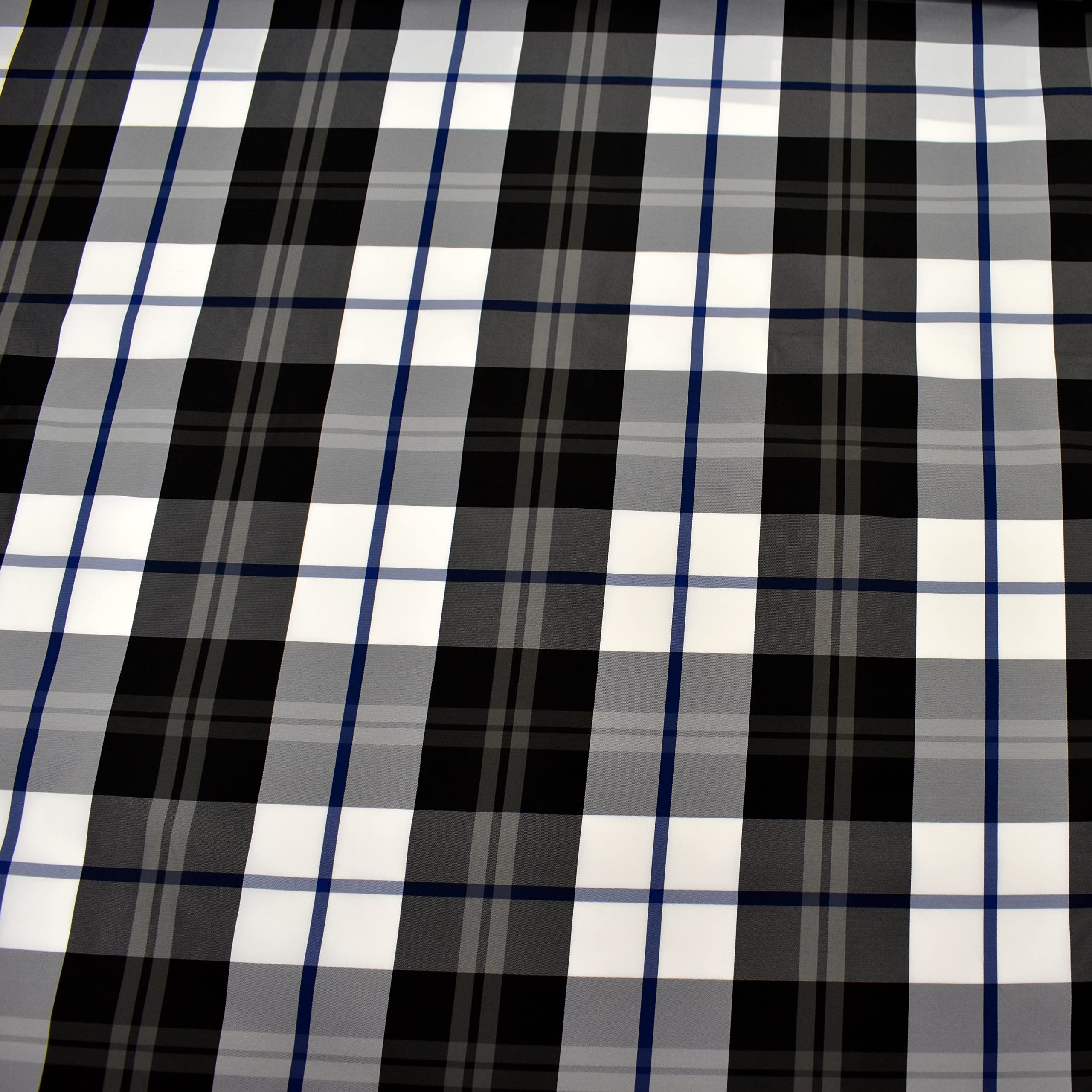 MAGAM-Stoffe Liam Futterstoff Segeltuch Outdoor Stoff Meterware 50cm (Streifen grün)